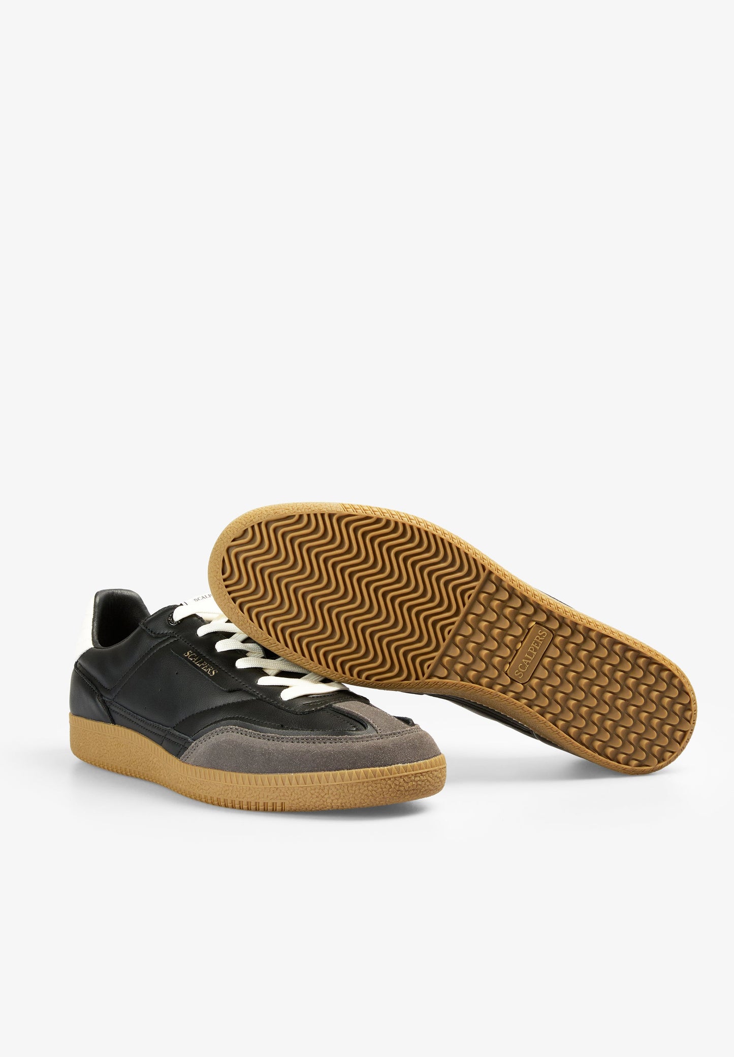 ZAPATILLA PIEL SUELA CONTRASTE