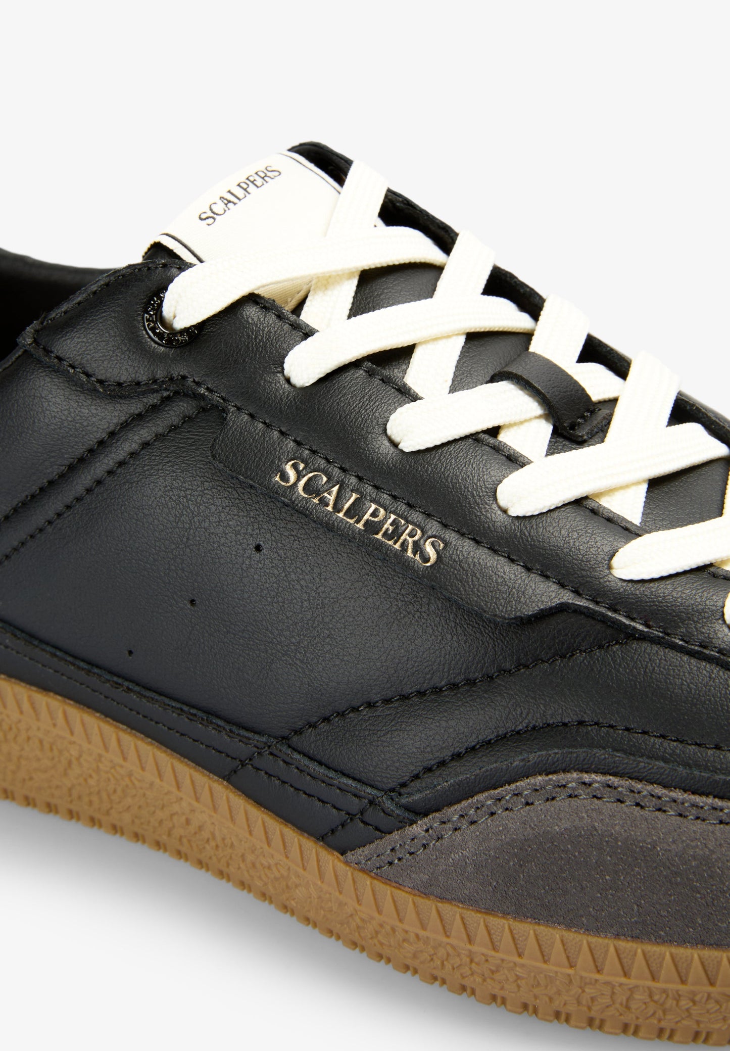 ZAPATILLA PIEL SUELA CONTRASTE