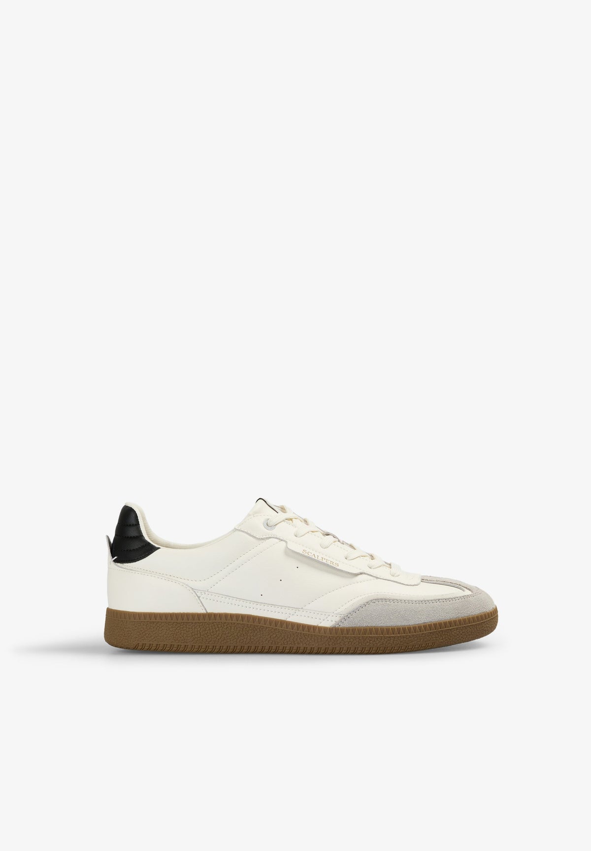 ZAPATILLA PIEL SUELA CONTRASTE
