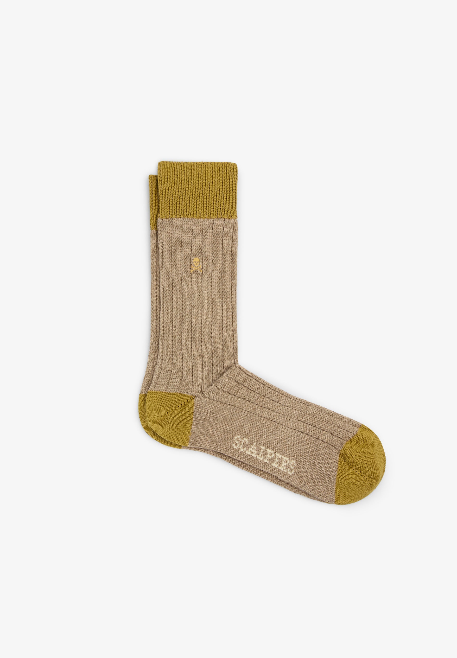 CALCETINES ALGODÓN ORGÁNICO CONTRASTE