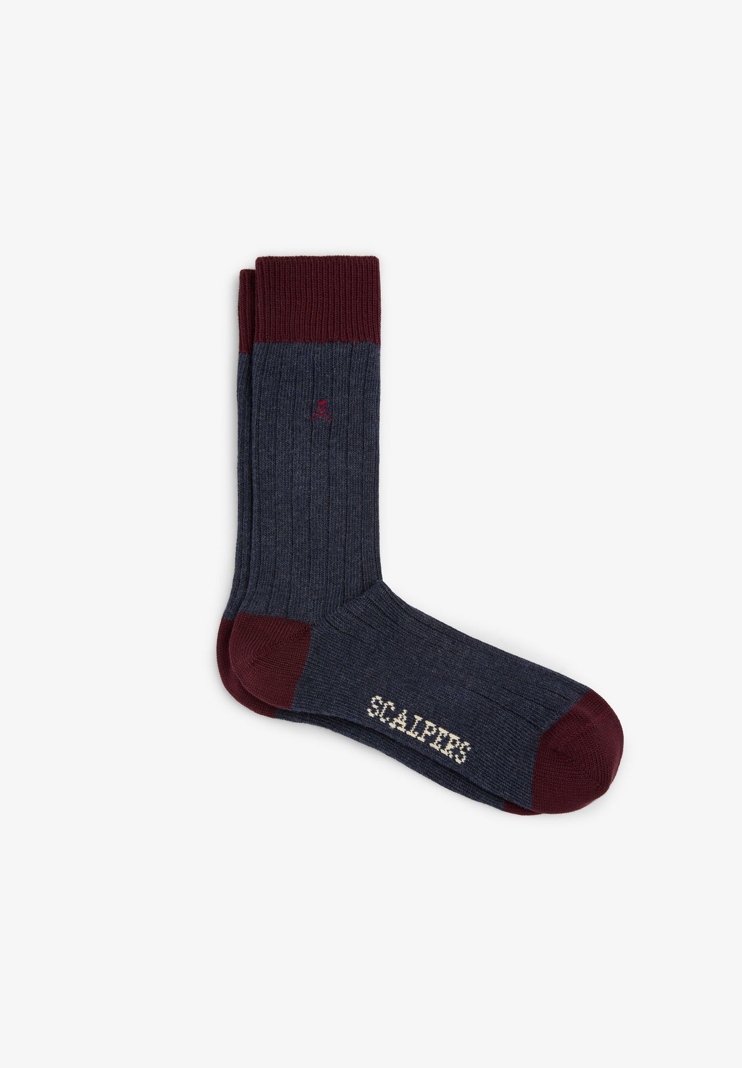 CALCETINES ALGODÓN ORGÁNICO CONTRASTE