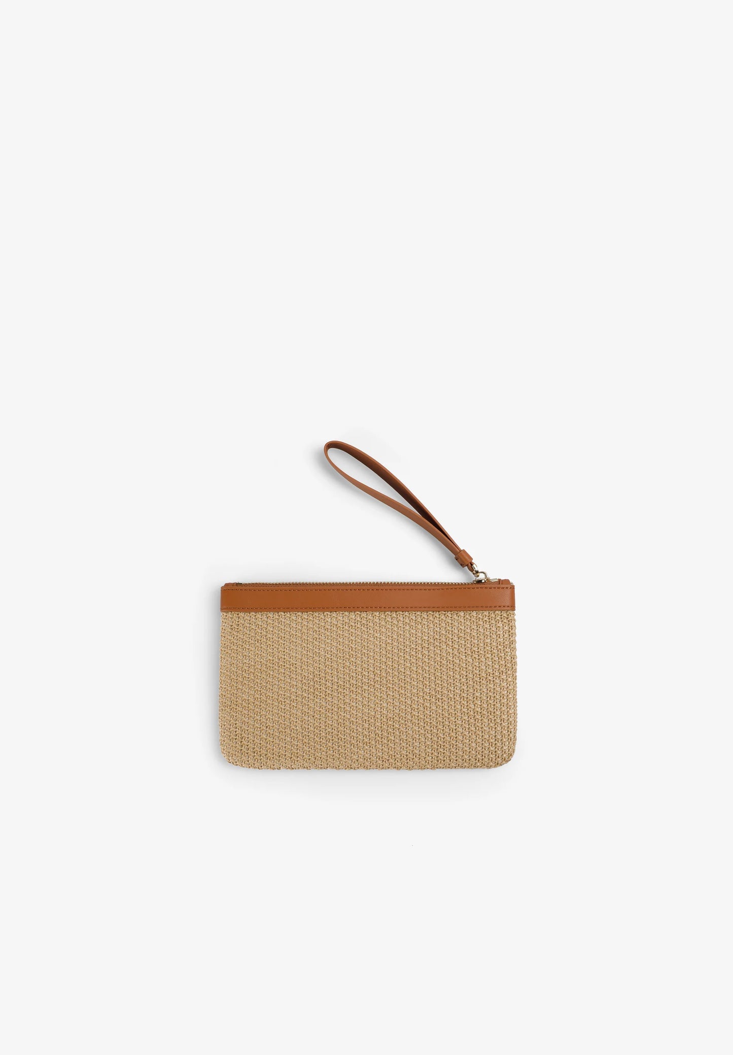 MONEDERO MINI RAFIA LOGO PARCHE