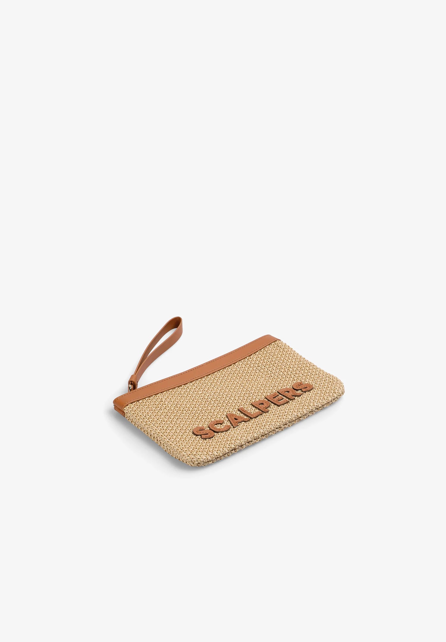 MONEDERO MINI RAFIA LOGO PARCHE