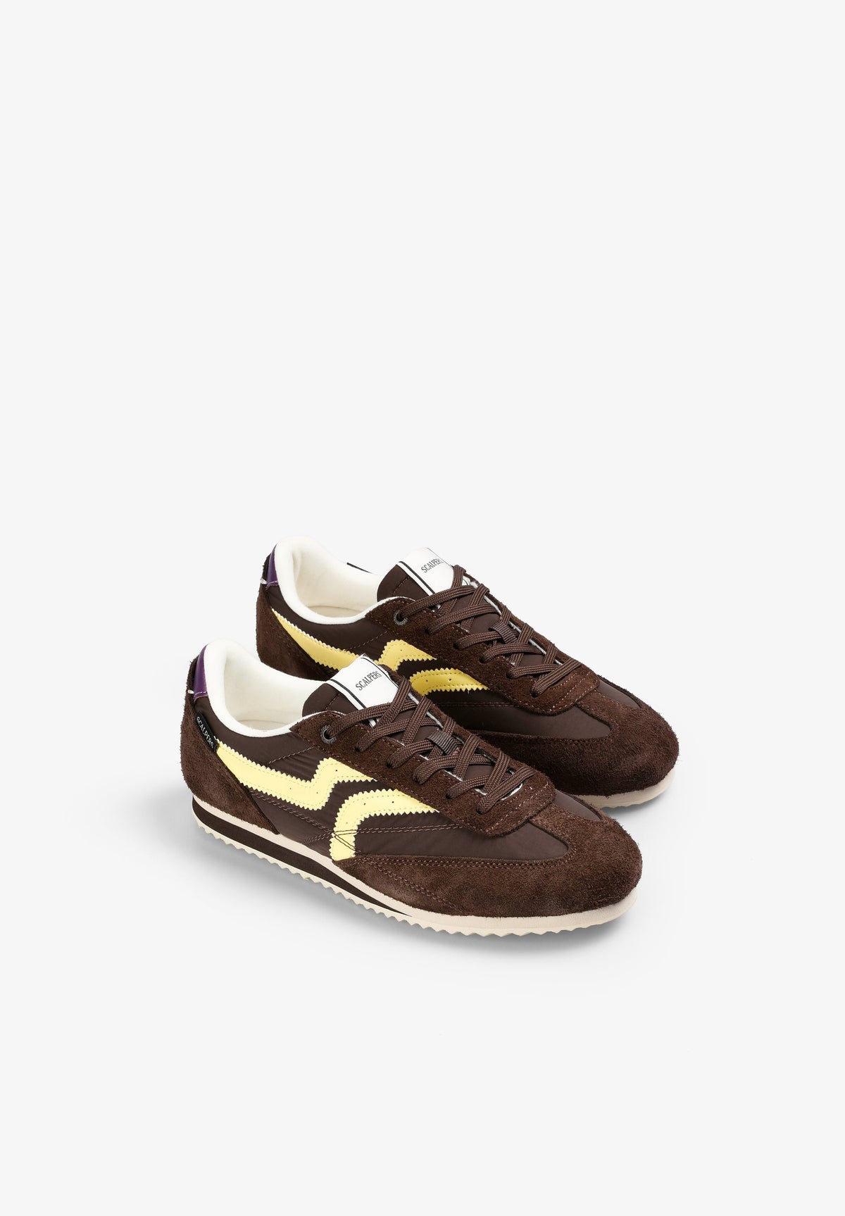 ZAPATILLA DE ANTE CONTRASTE