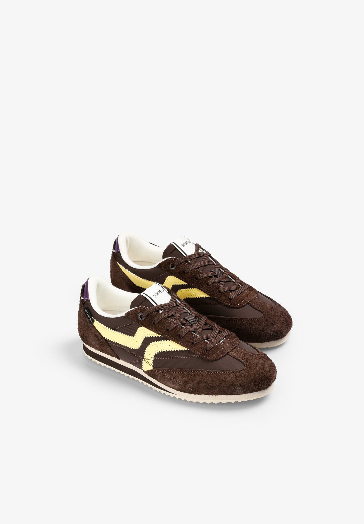 ZAPATILLA DE ANTE CONTRASTE