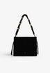 BOLSO TRENZADO DETALLES ANIMAL PRINT