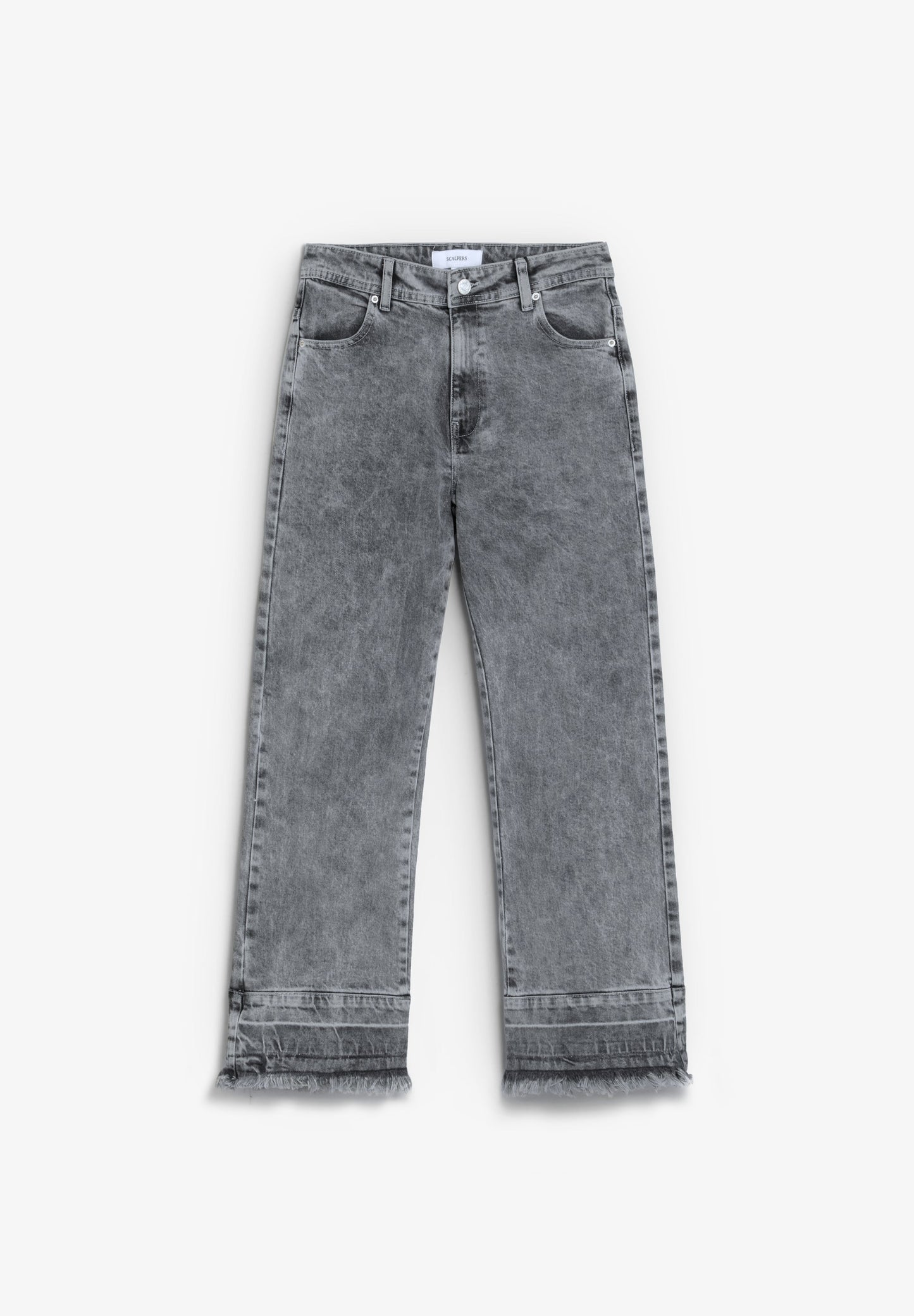 JEANS EFECTO LAVADO DESFLECADOS
