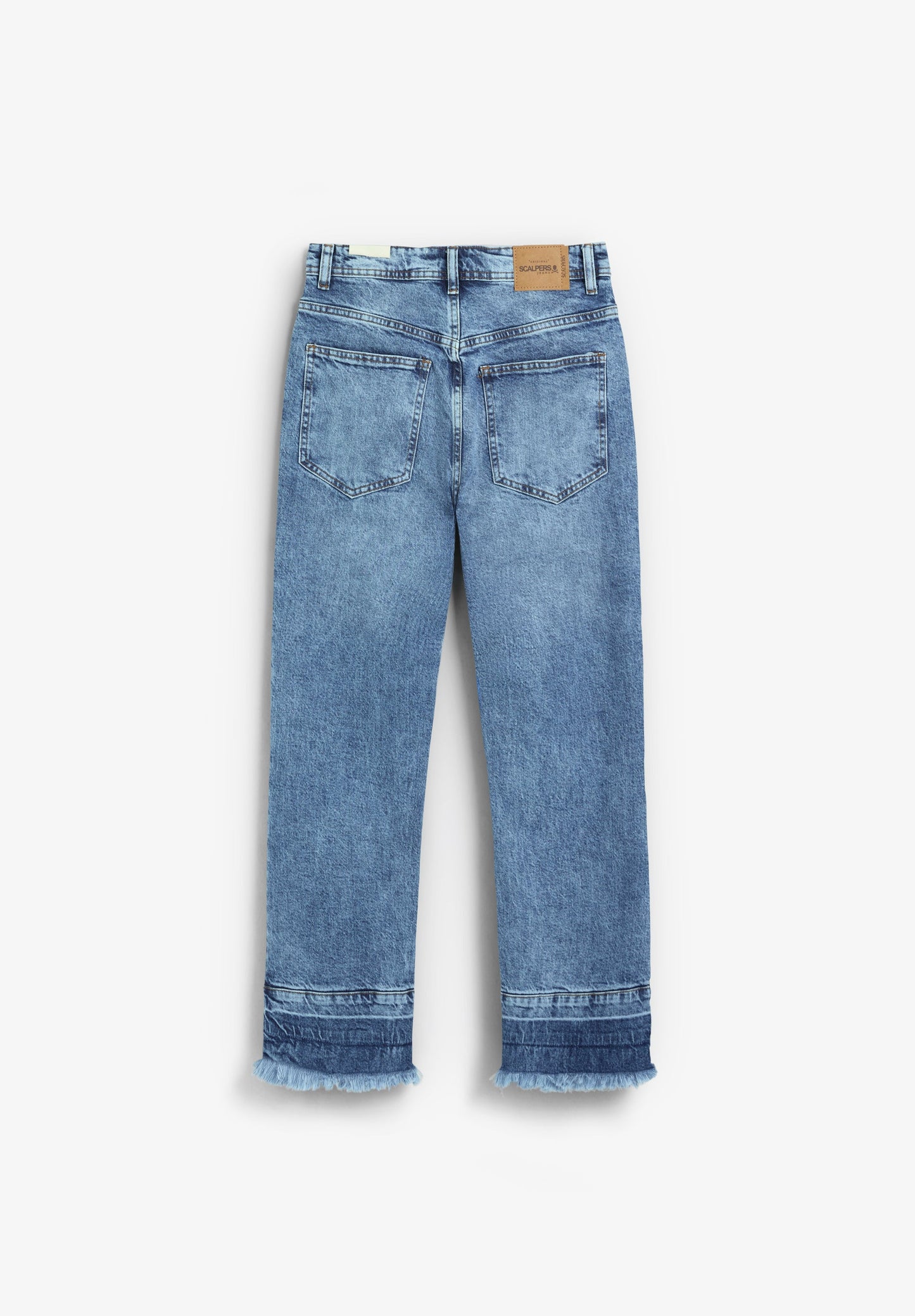 JEANS EFECTO LAVADO DESFLECADOS