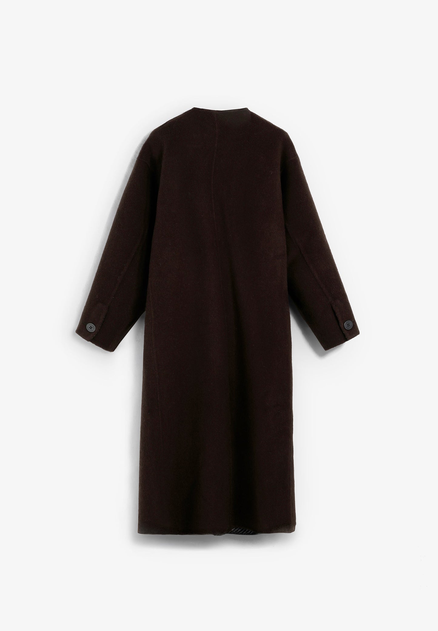 ABRIGO REVERSIBLE MEZCLA LANA