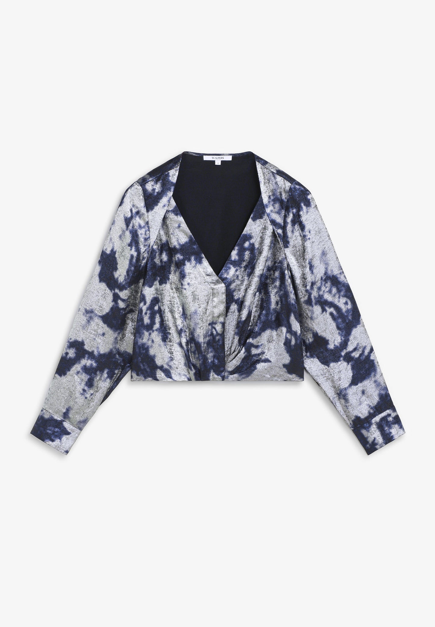 BLUSA TIE DYE DETALLES METALIZADOS