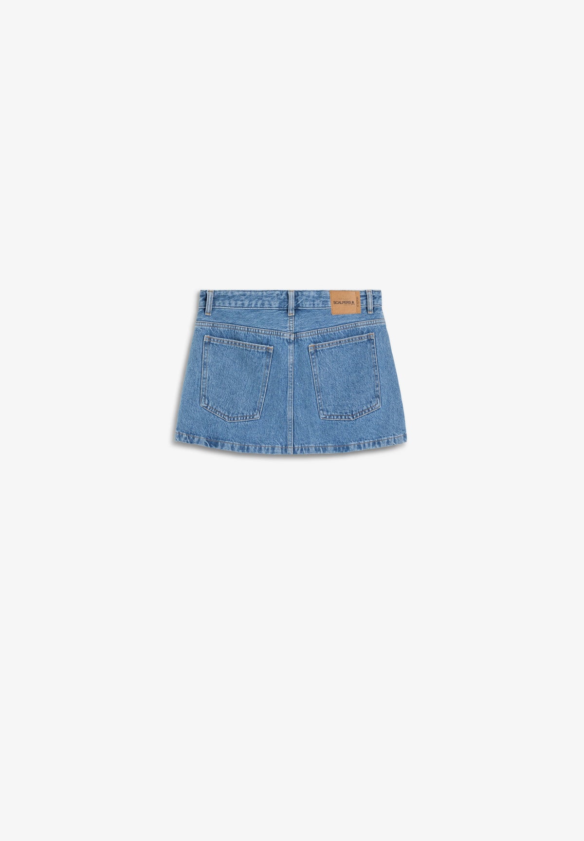 MINI FALDA DENIM