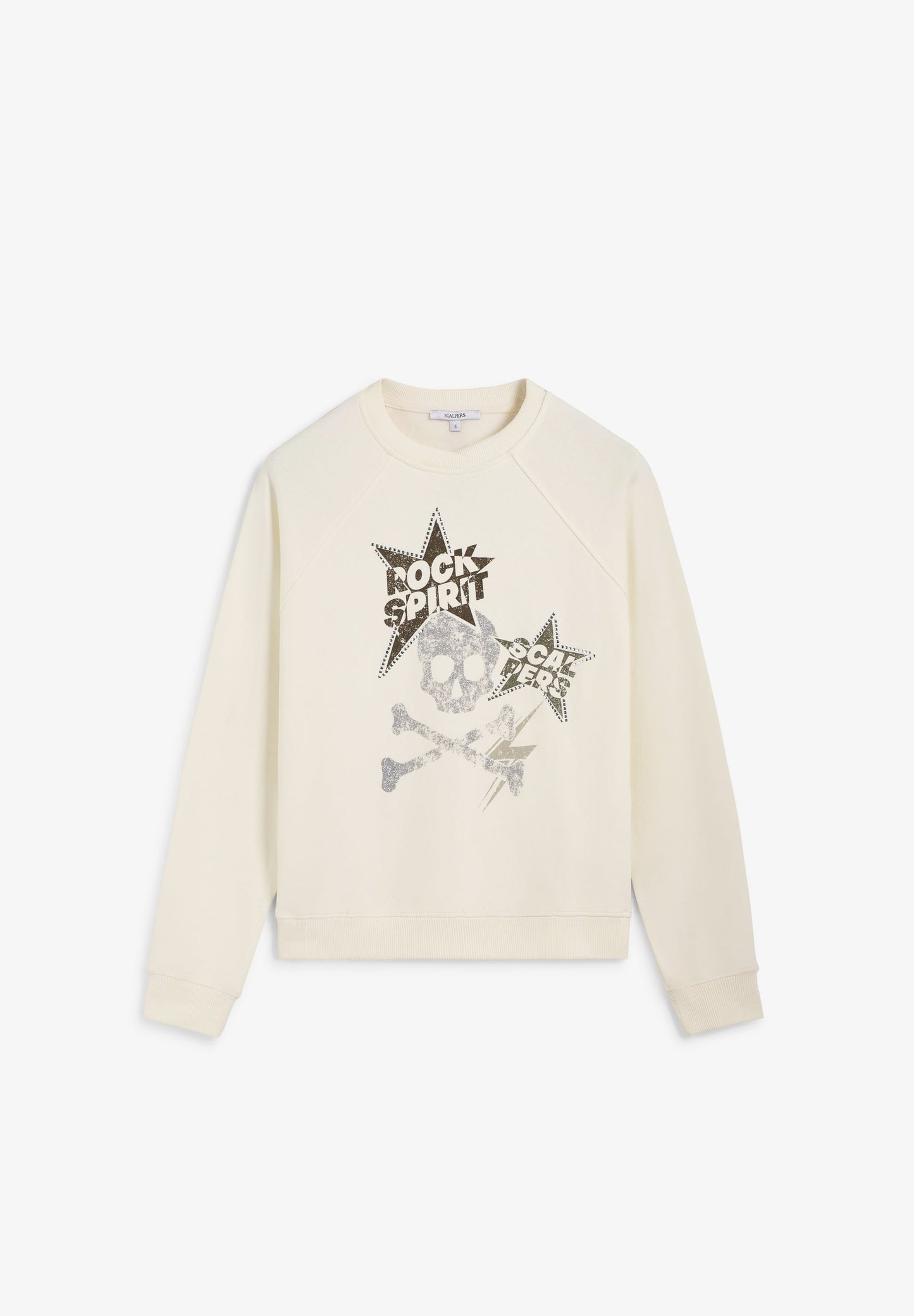 SUDADERA ESTAMPADA CALAVERA