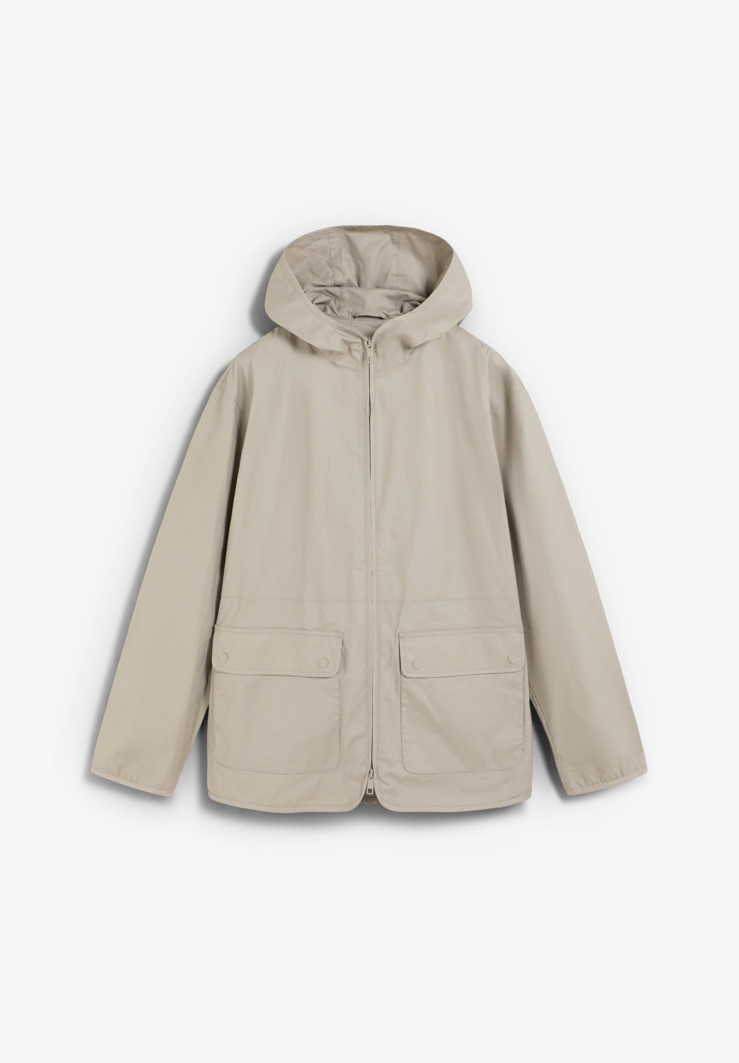 CHAQUETA CON CAPUCHA MESH