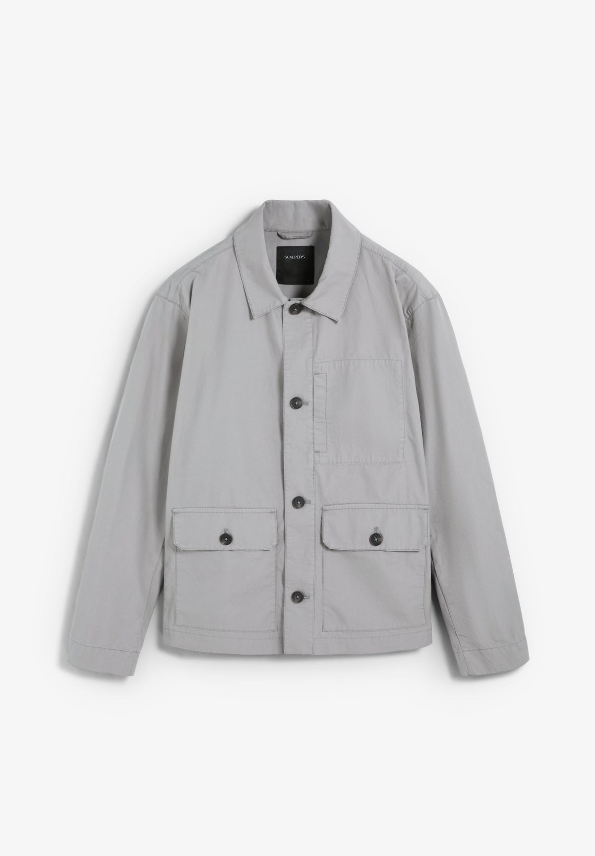 SOBRECAMISA ALGODÓN BOLSILLOS