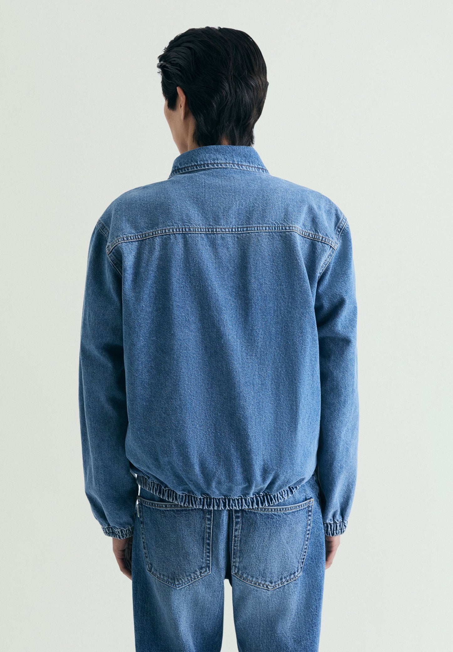 CHAQUETA BOMBER DENIM