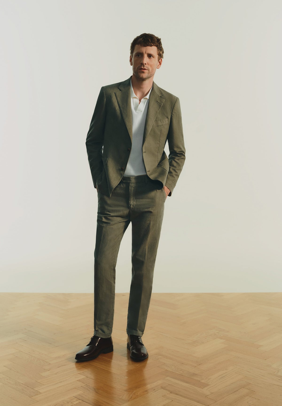 PANTALÓN TRAJE LINO