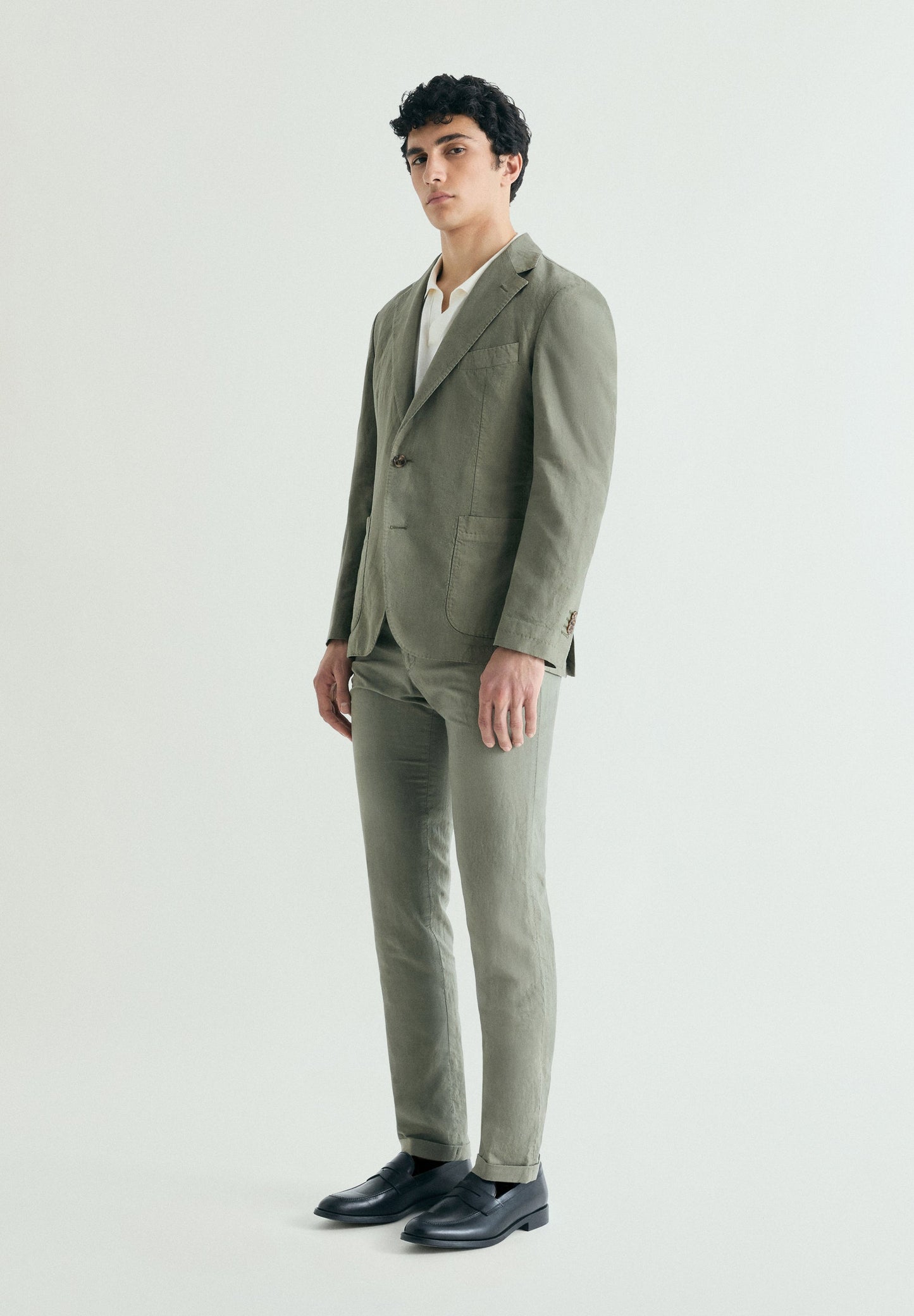 PANTALÓN TRAJE LINO