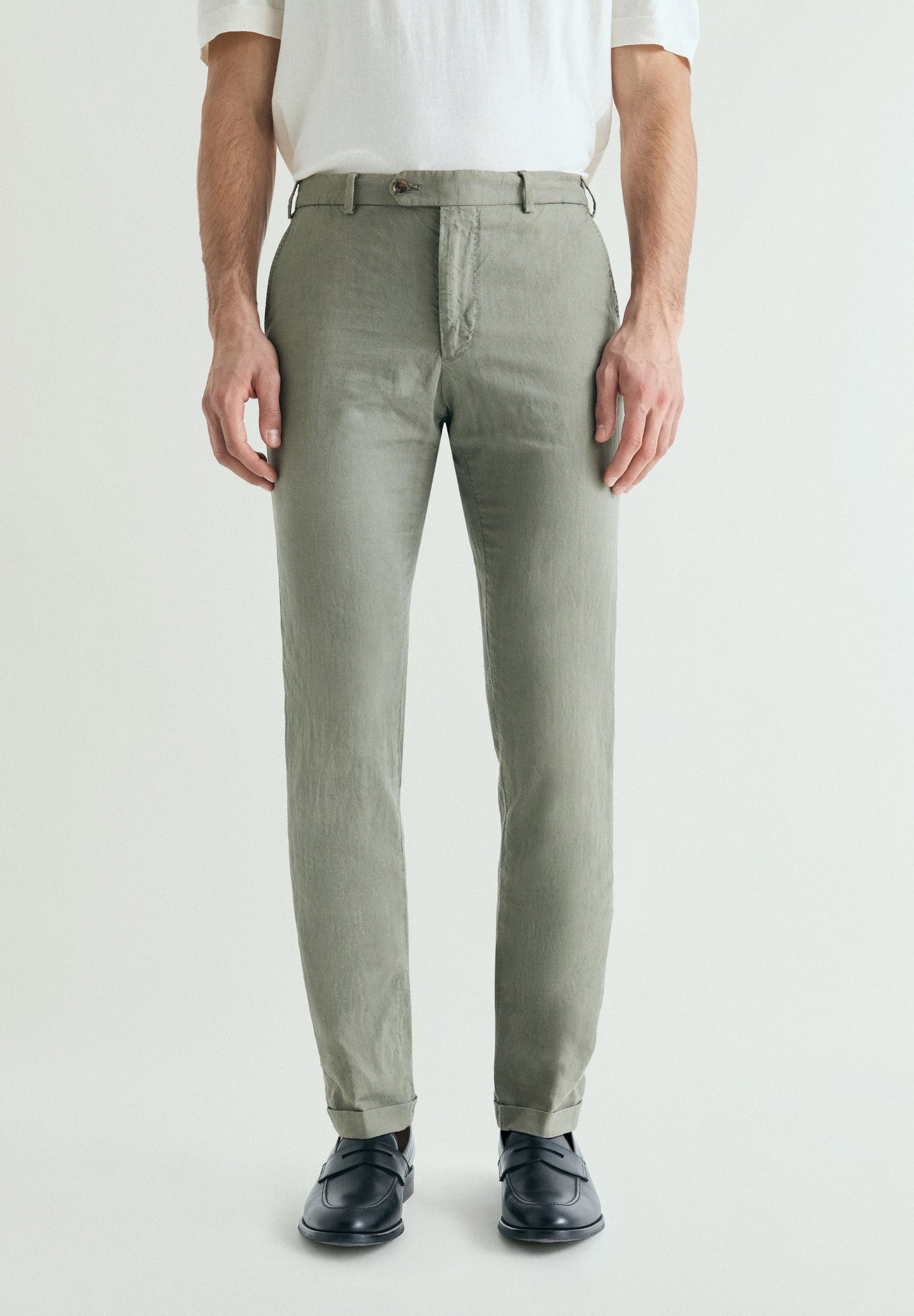 PANTALÓN TRAJE LINO