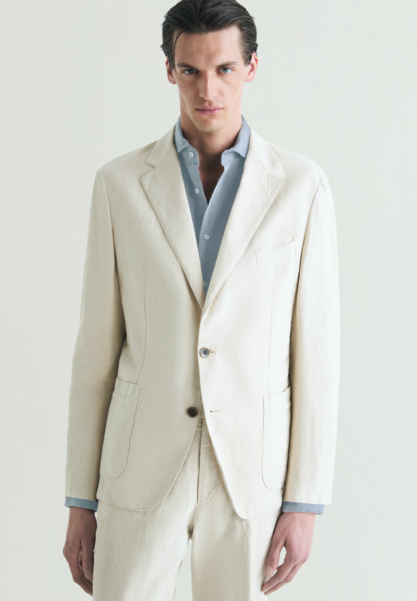 AMERICANA TRAJE LINO