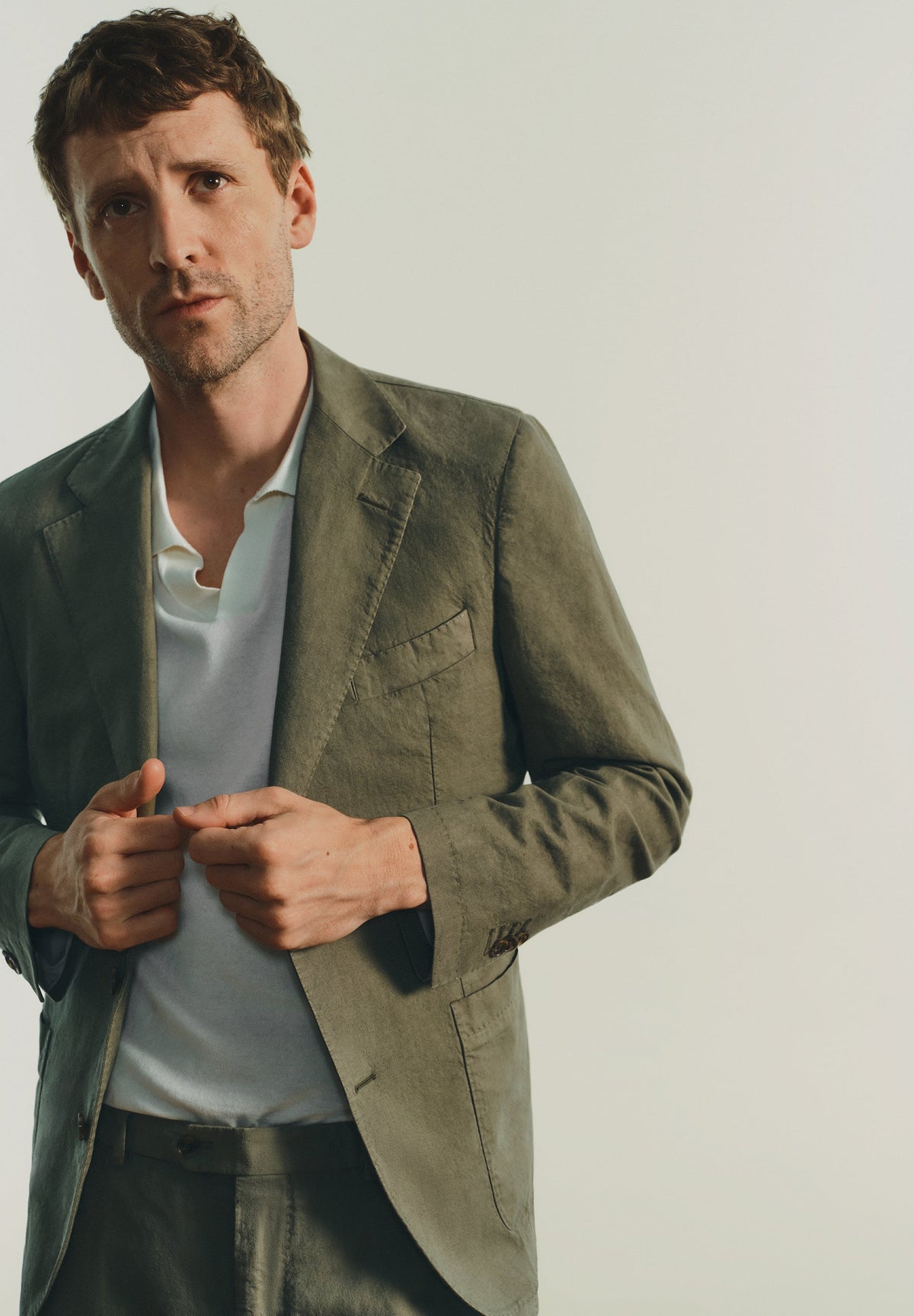 AMERICANA TRAJE LINO
