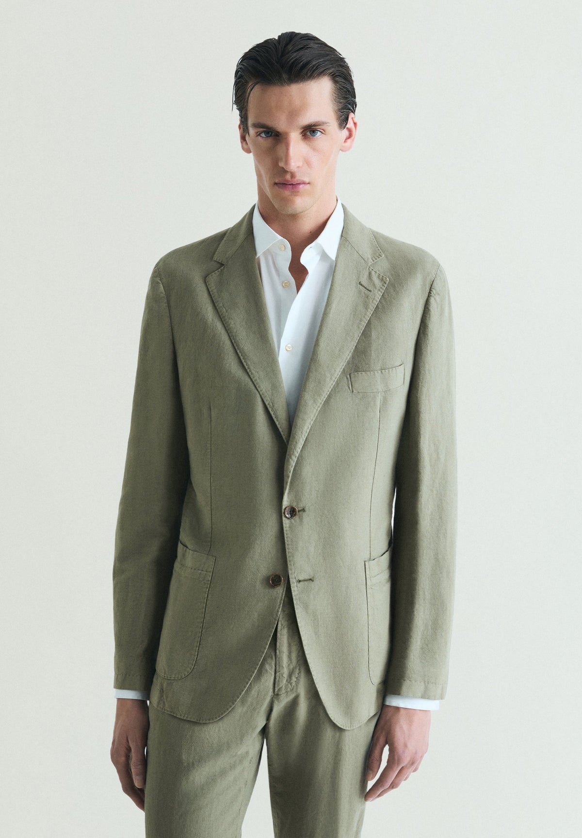 AMERICANA TRAJE LINO