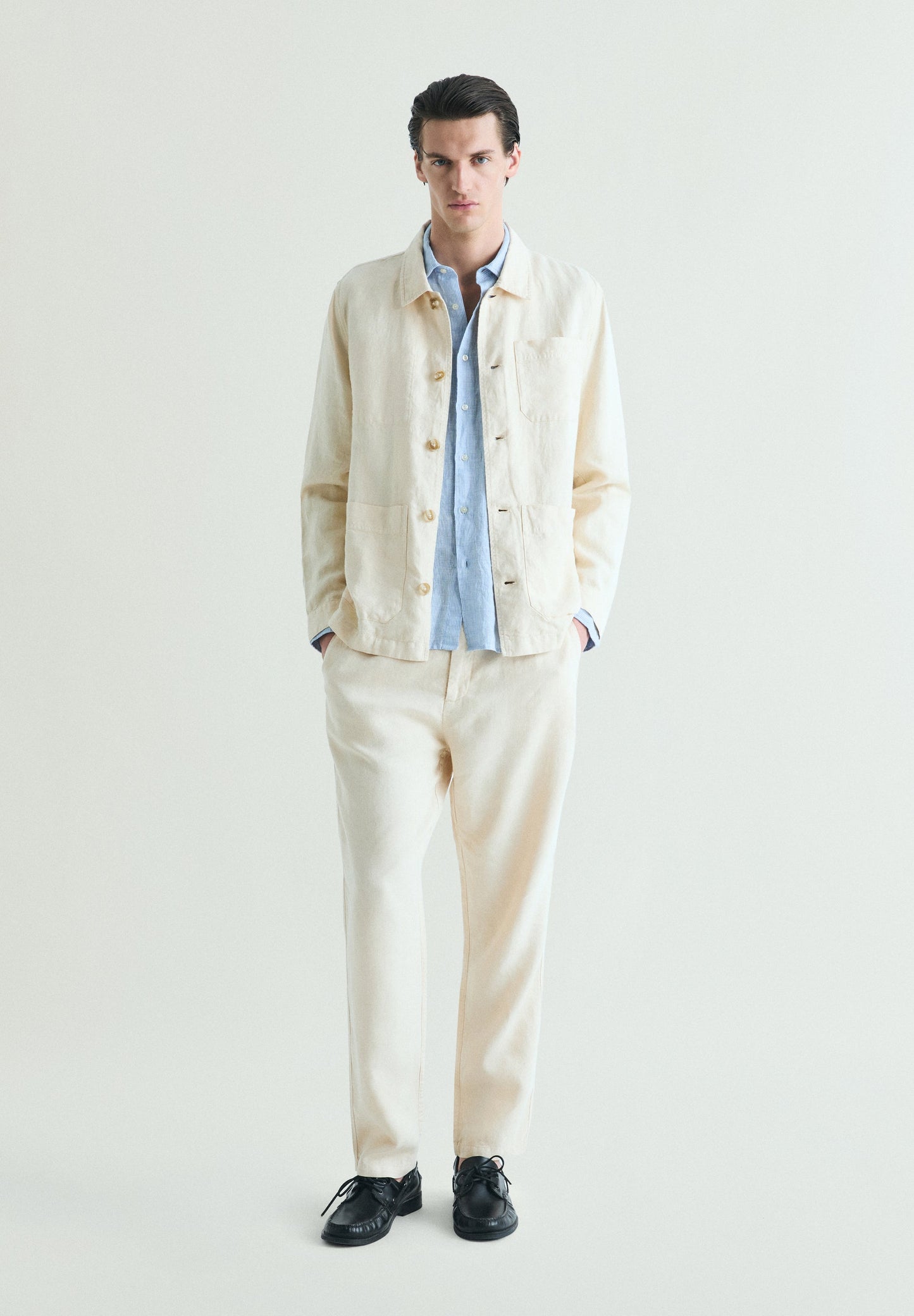PANTALÓN LINO RELAXED FIT