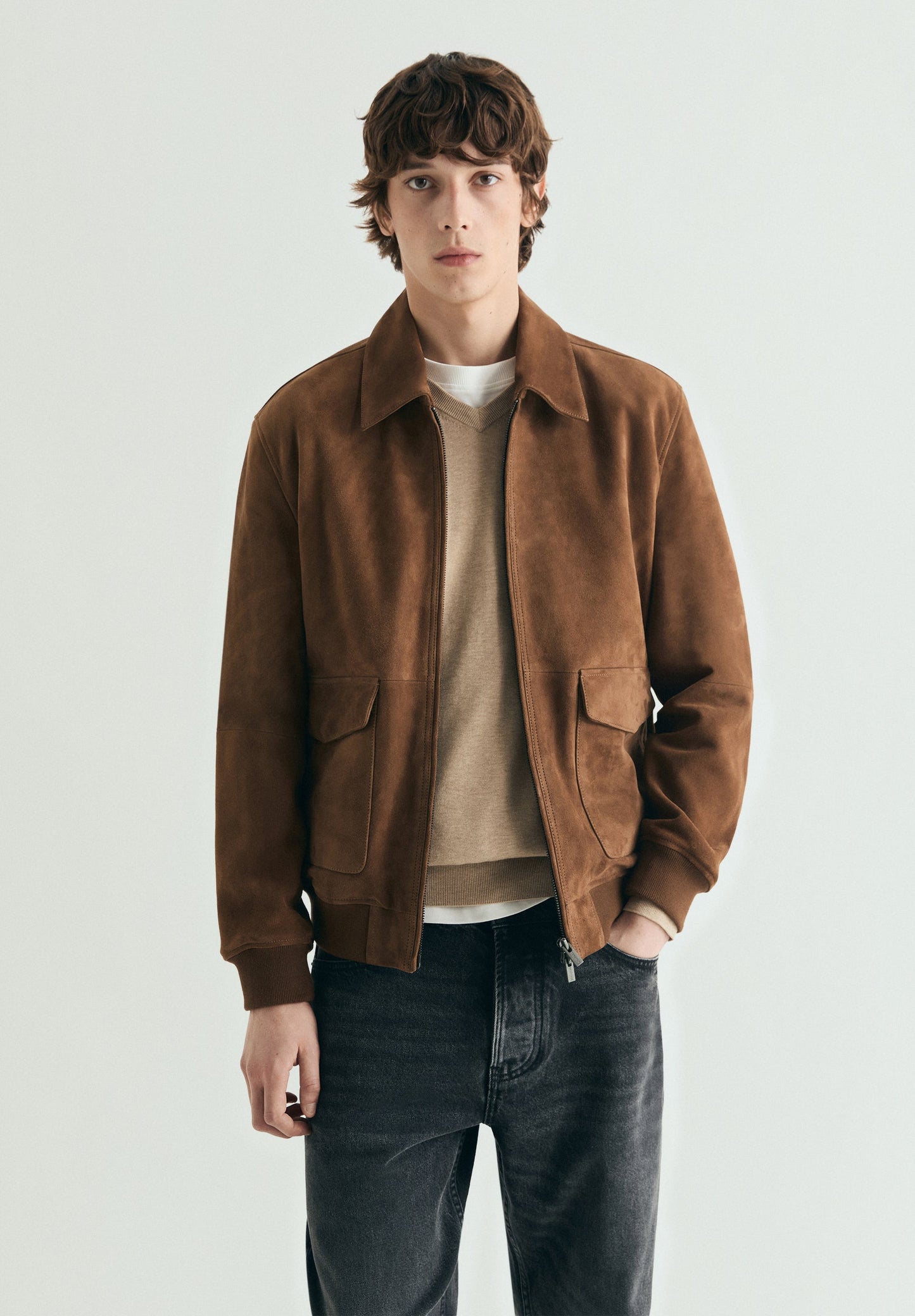 CHAQUETA BOMBER DE ANTE