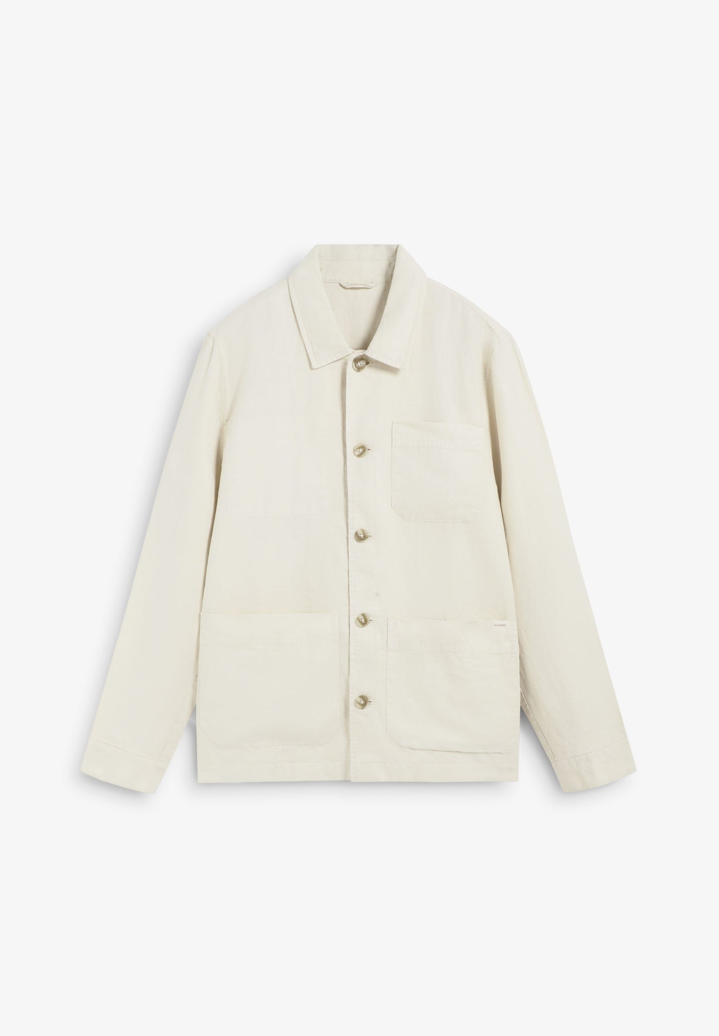 SOBRECAMISA LINO BOLSILLOS
