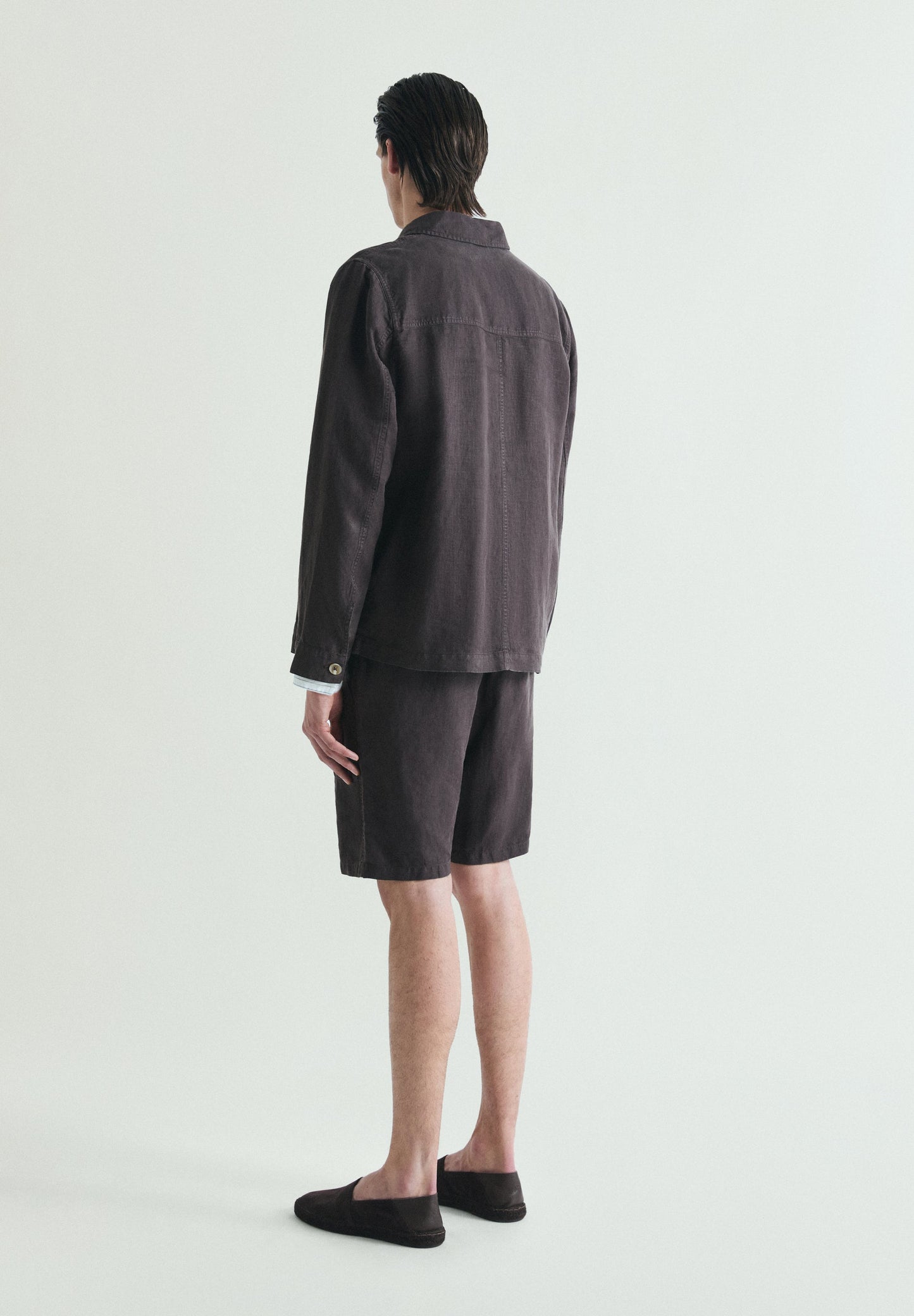 SOBRECAMISA LINO BOLSILLOS