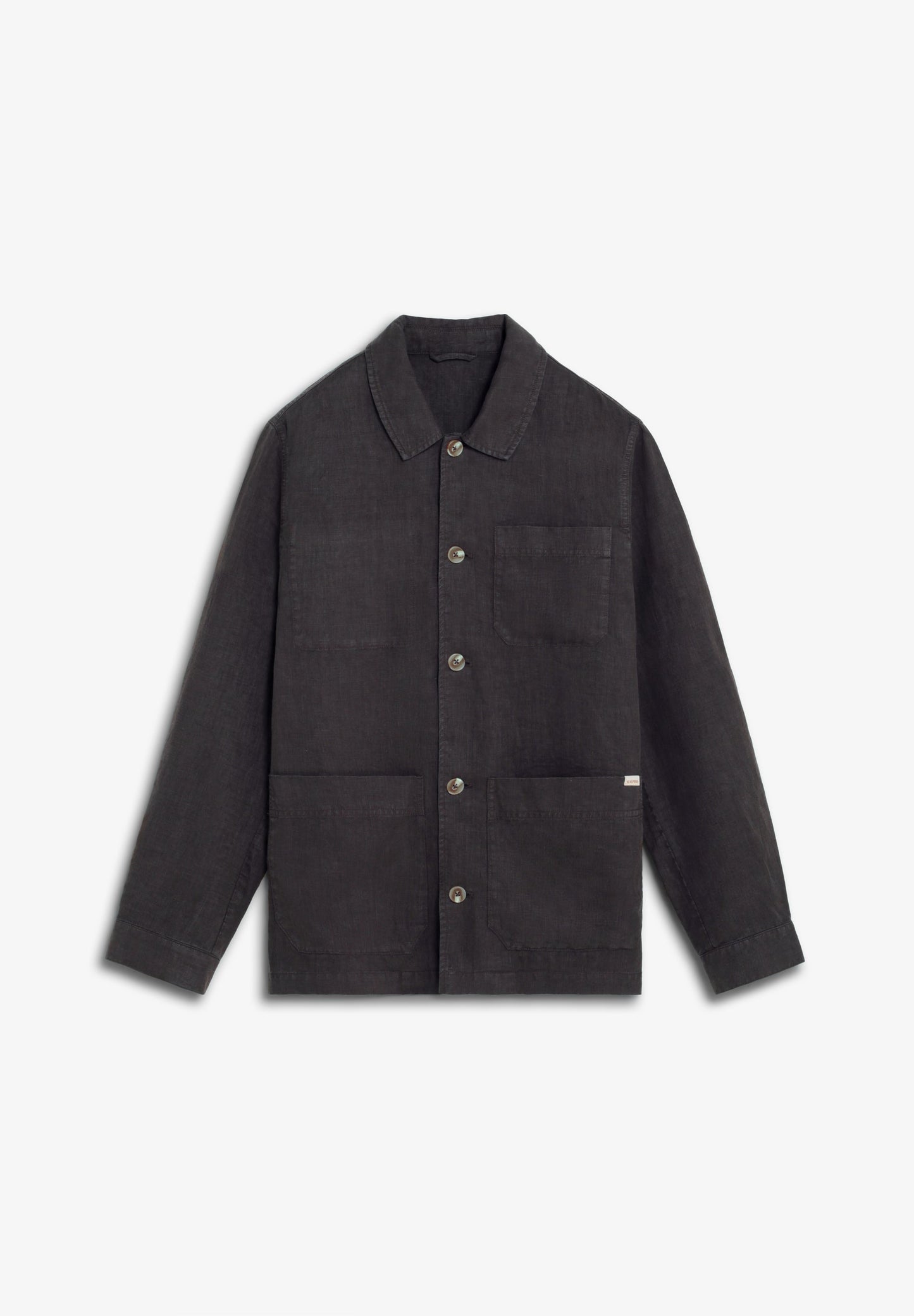 SOBRECAMISA LINO BOLSILLOS