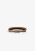 PULSERA PIEL Y CORDÓN ENCERADO