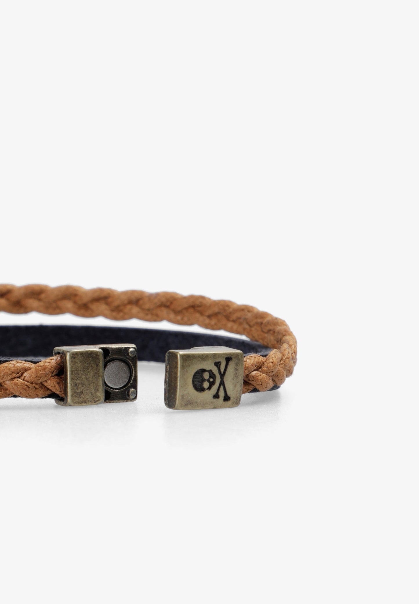 PULSERA PIEL Y CORDÓN ENCERADO