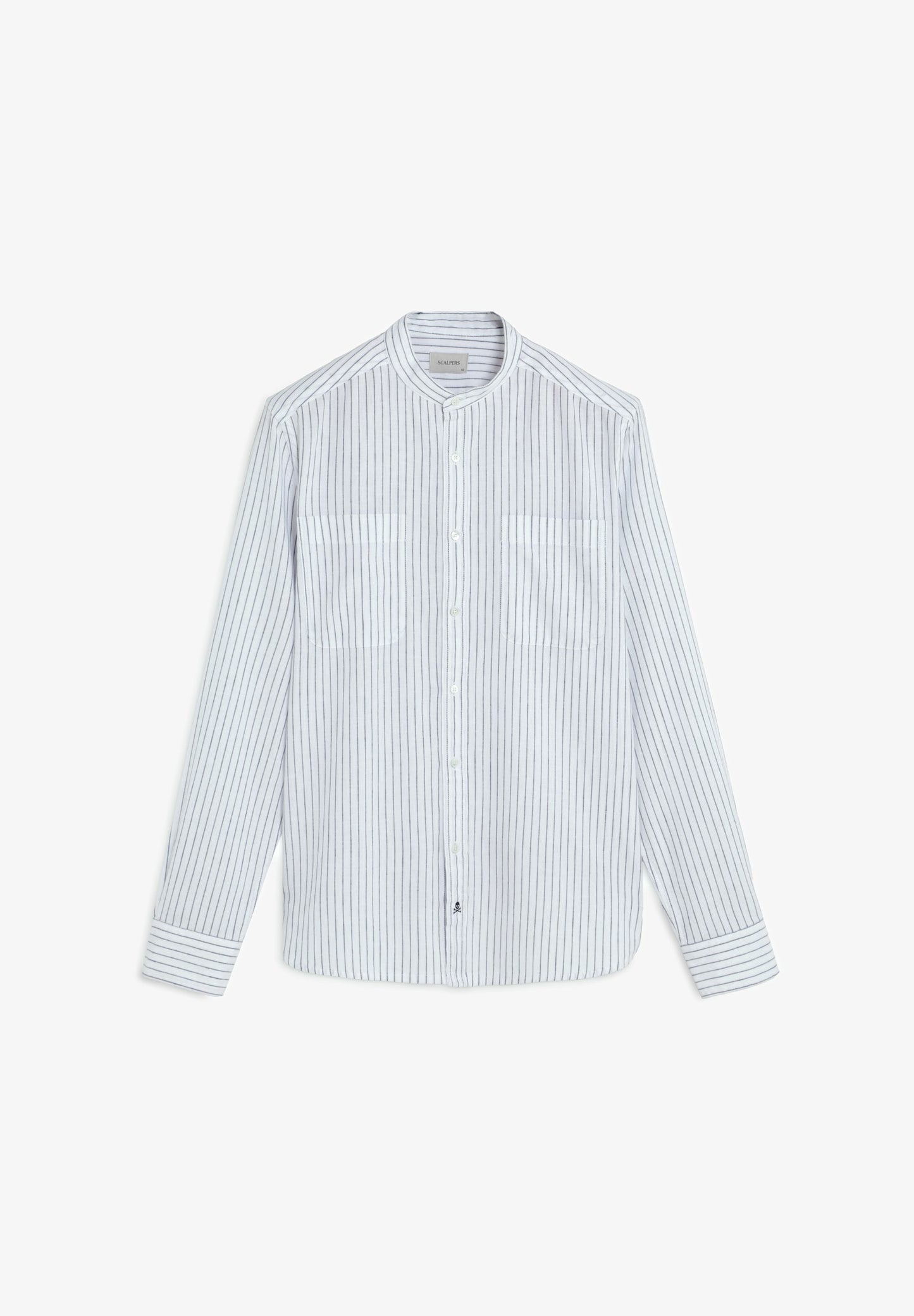 CAMISA BOLSILLOS CUELLO MAO