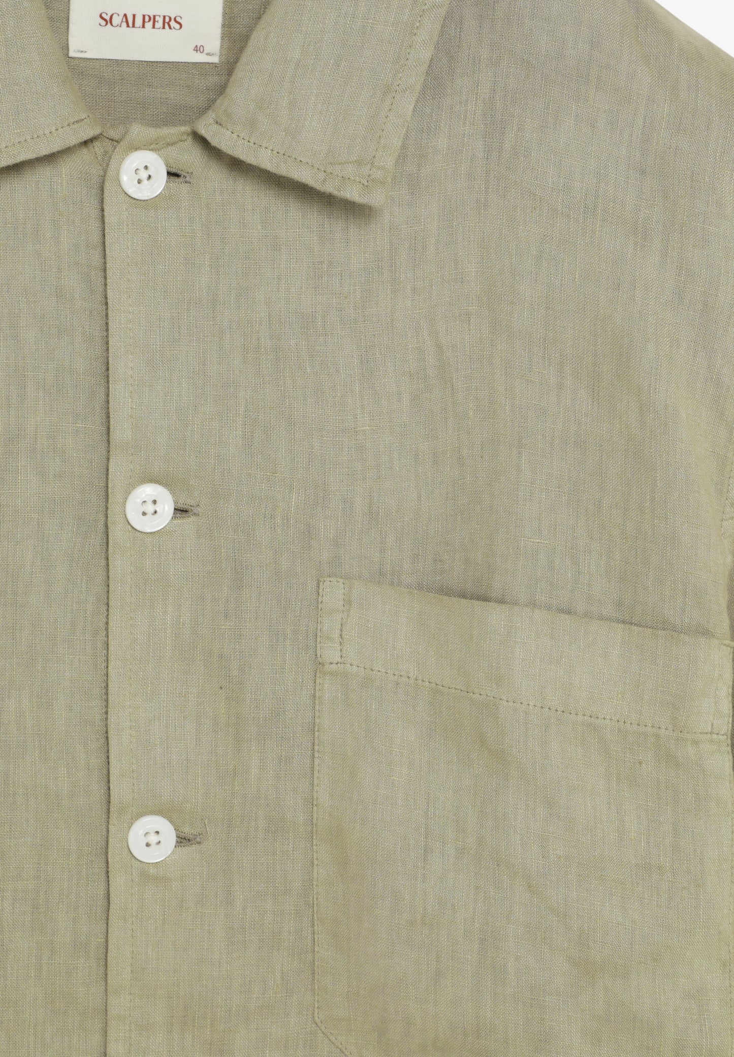 CAMISA LINO LOOSE FIT