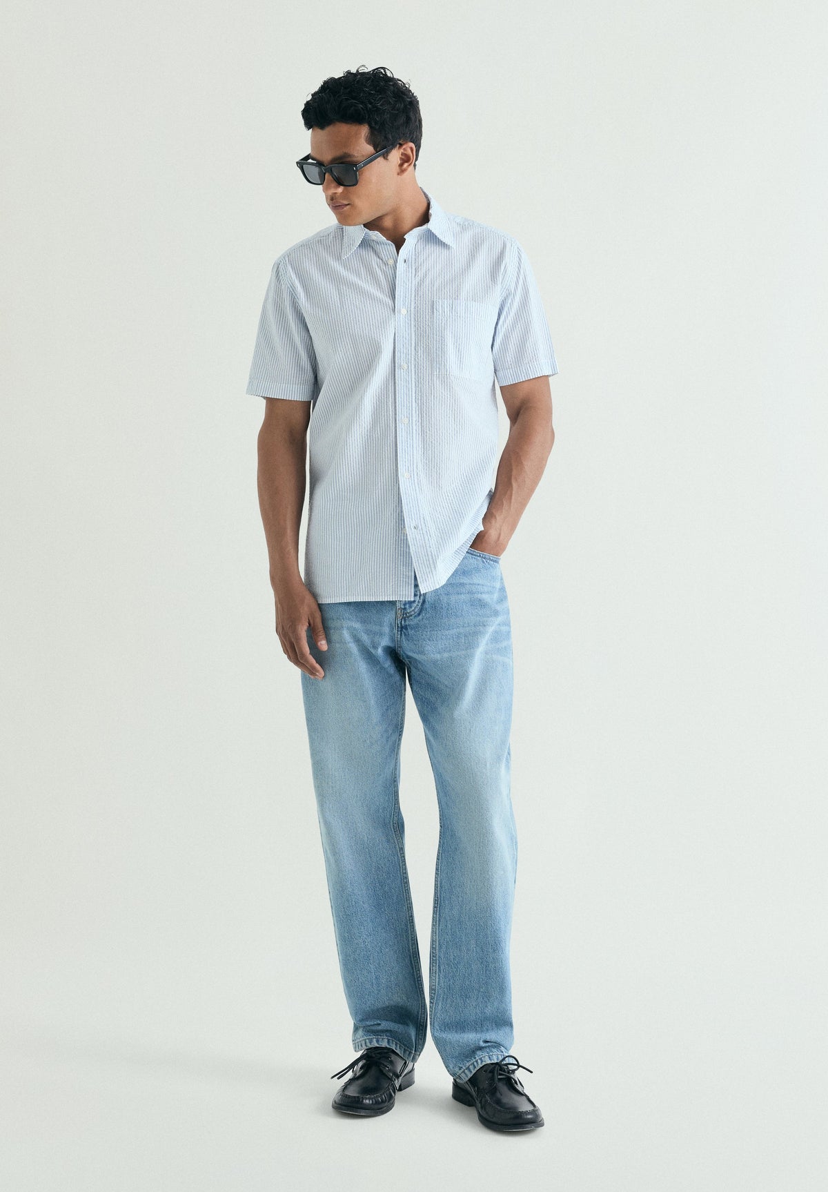 CAMISA MANGA CORTA RAYAS