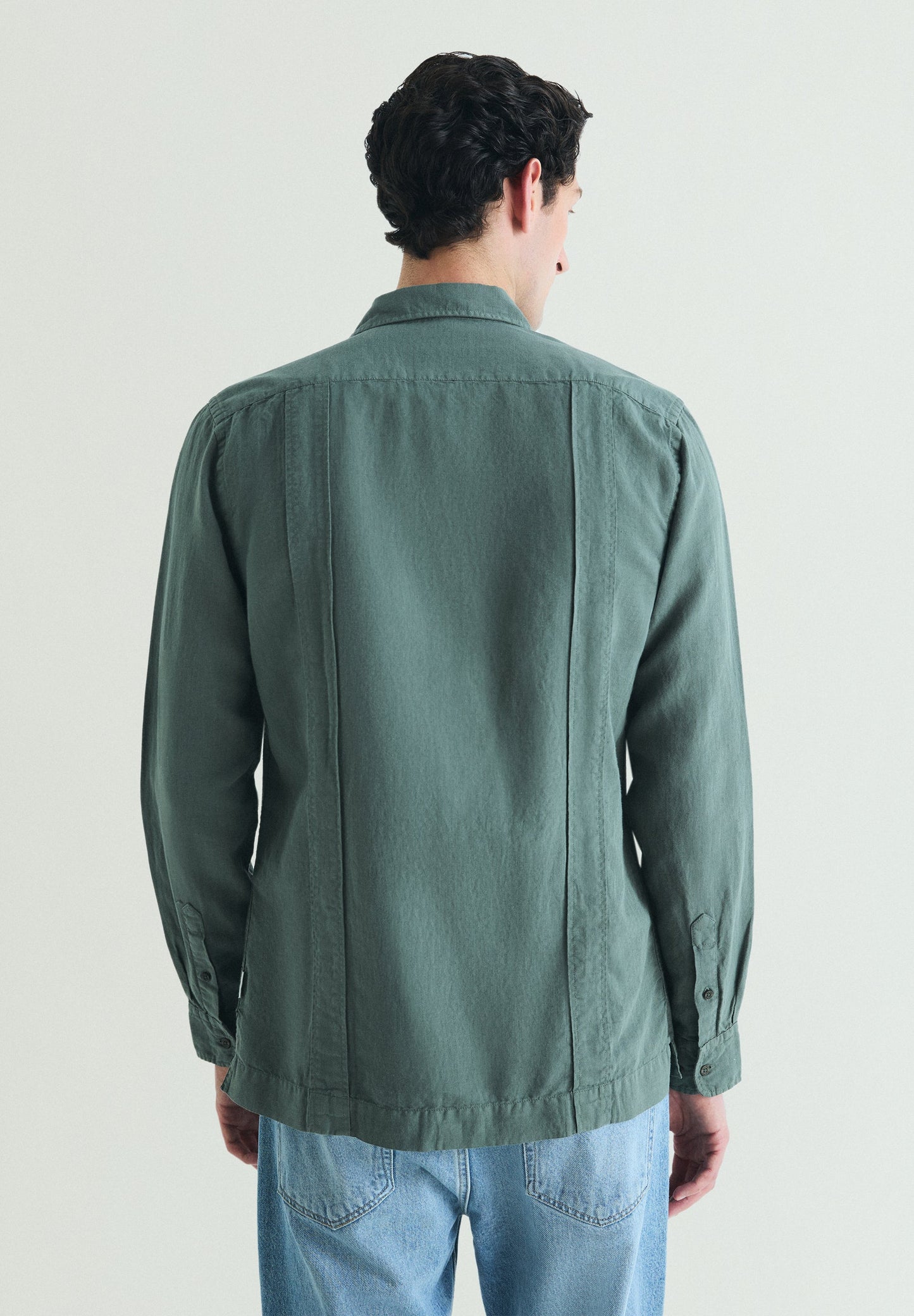 CAMISA GUAYABERA LINO