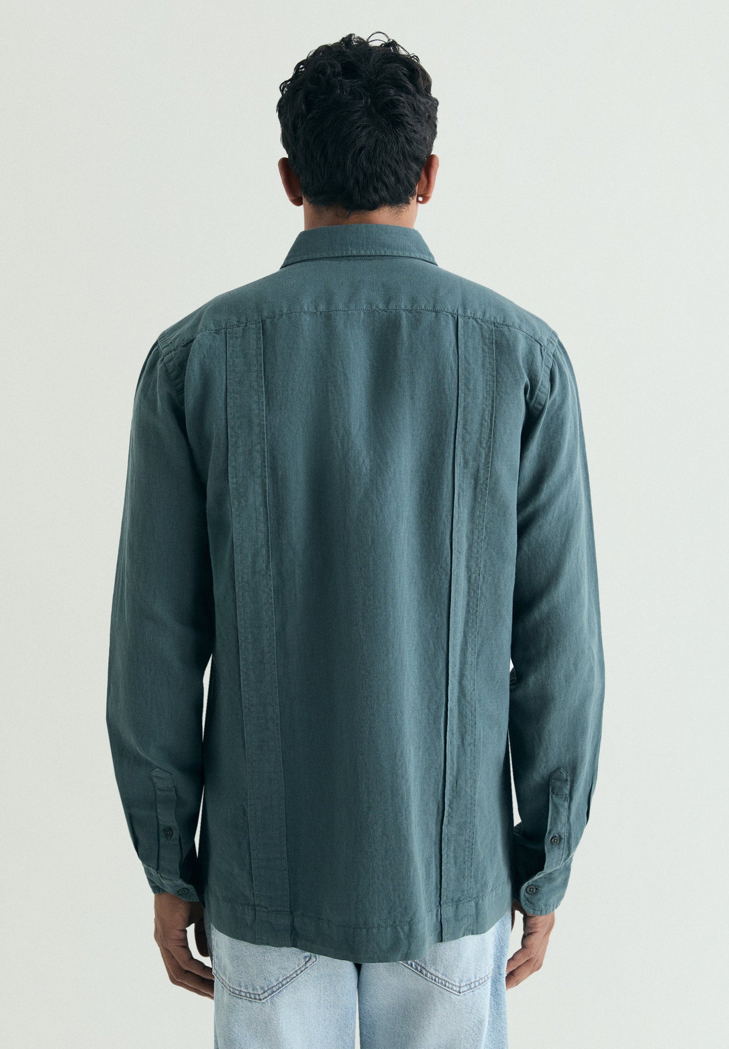 CAMISA GUAYABERA LINO