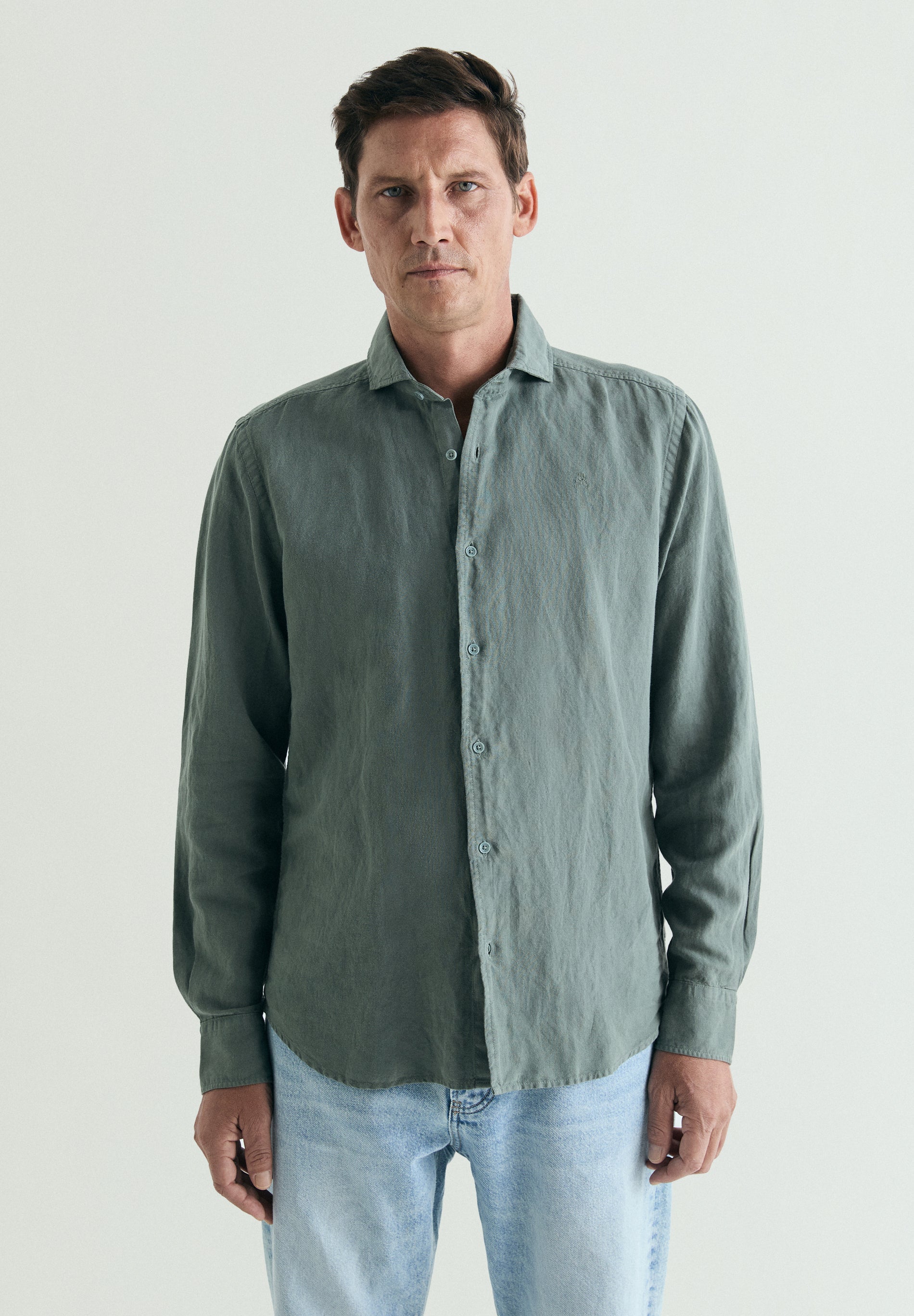 CAMISA LINO REGULAR FIT