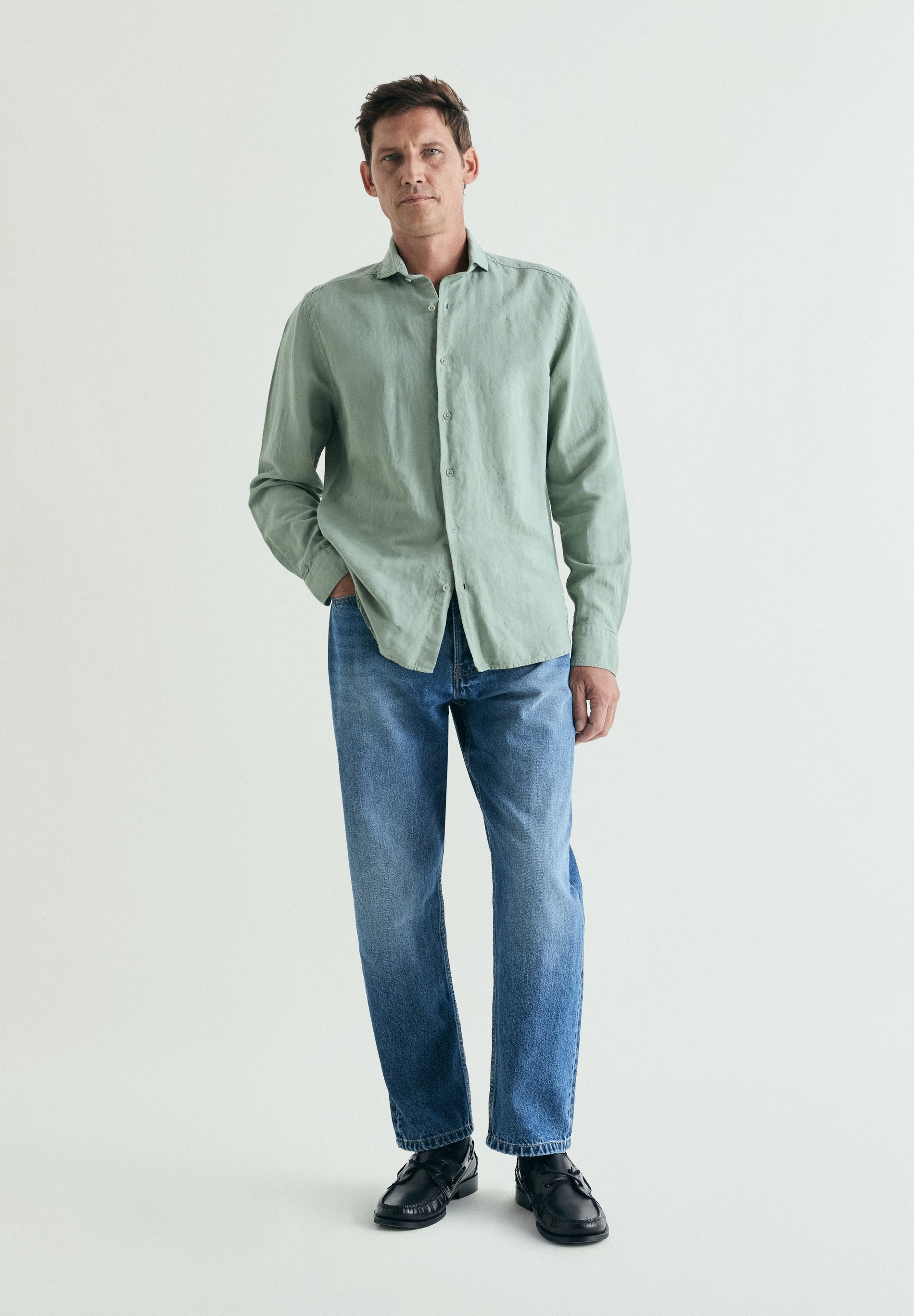 CAMISA LINO REGULAR FIT