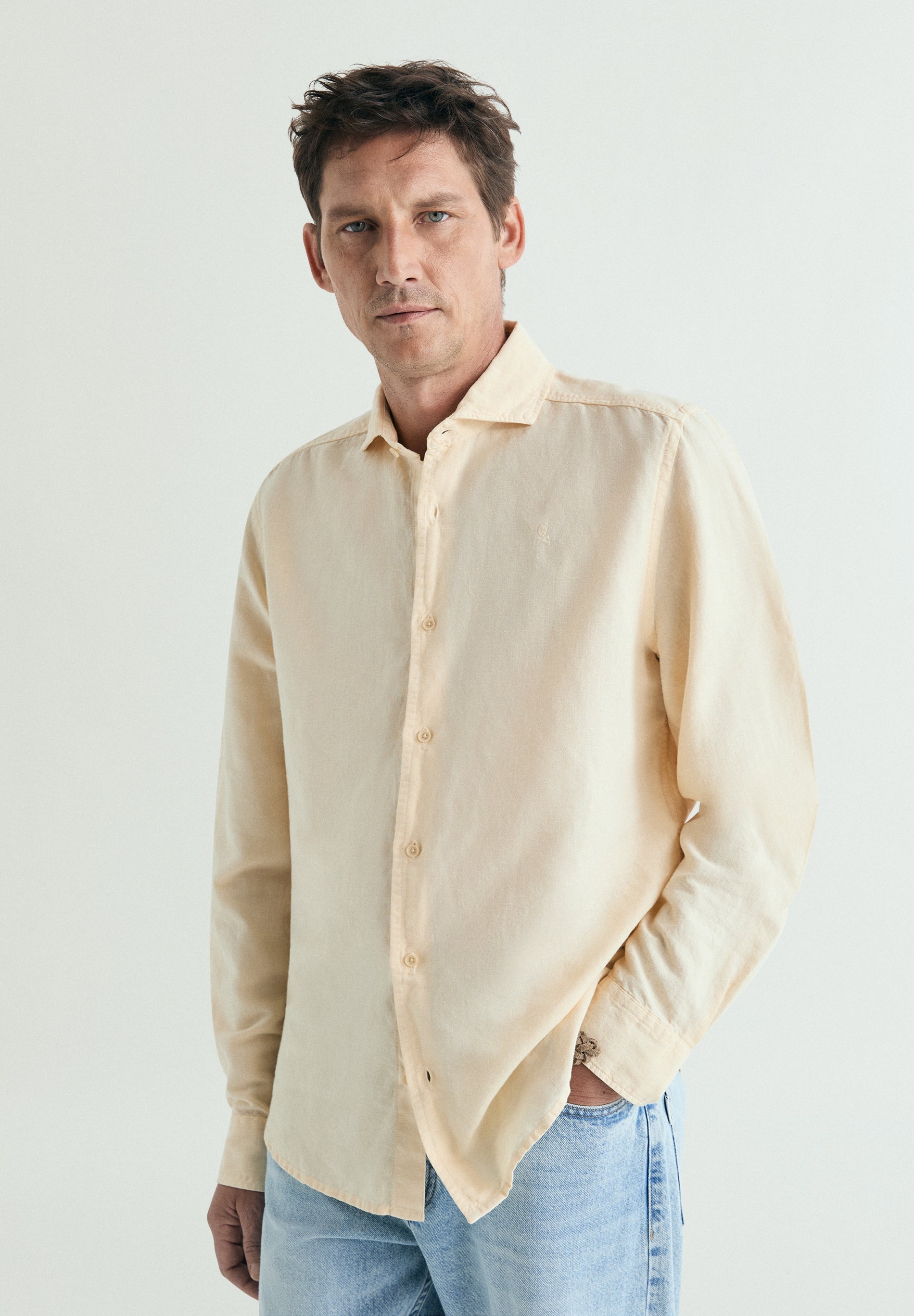 CAMISA LINO REGULAR FIT