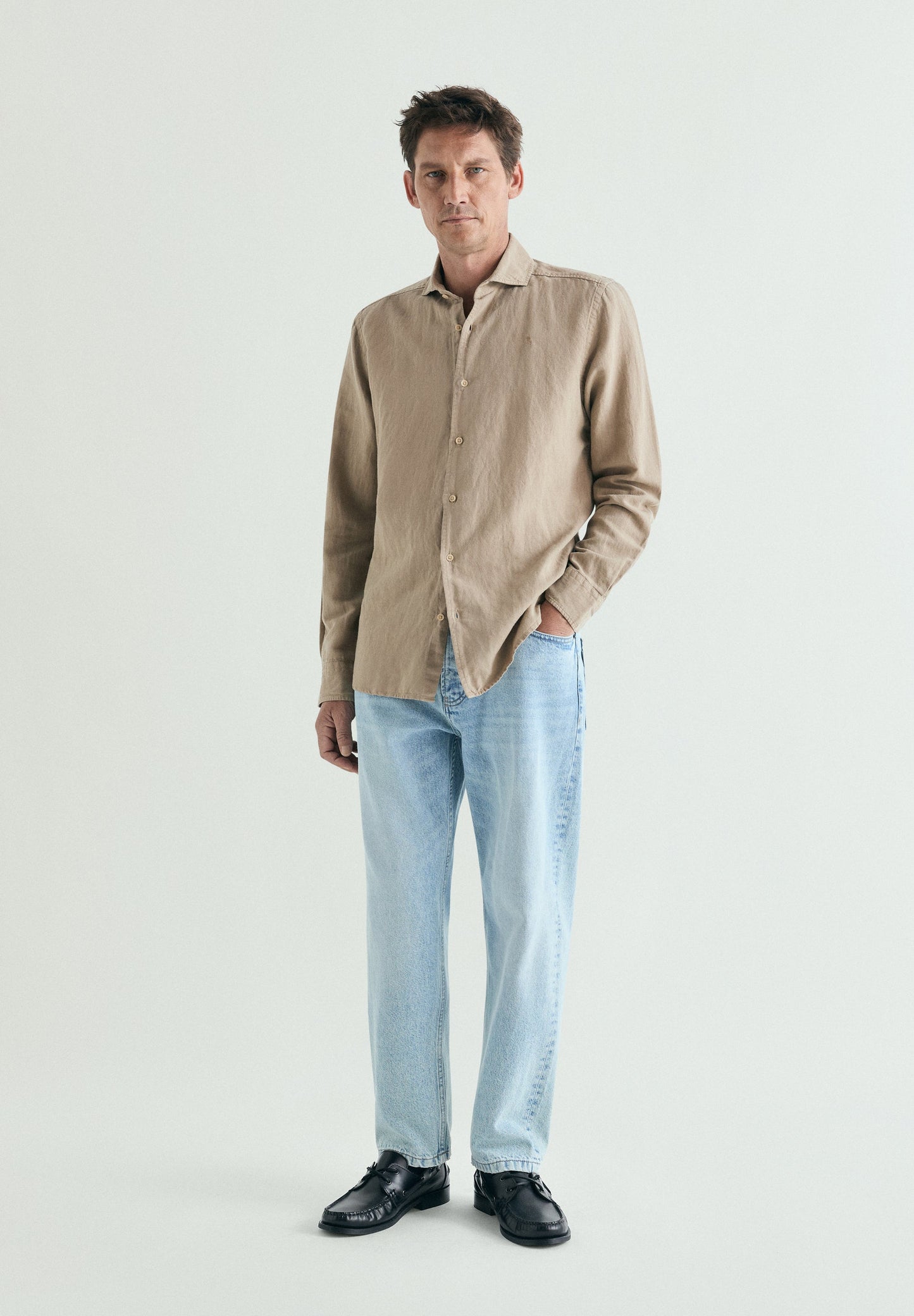 CAMISA LINO REGULAR FIT