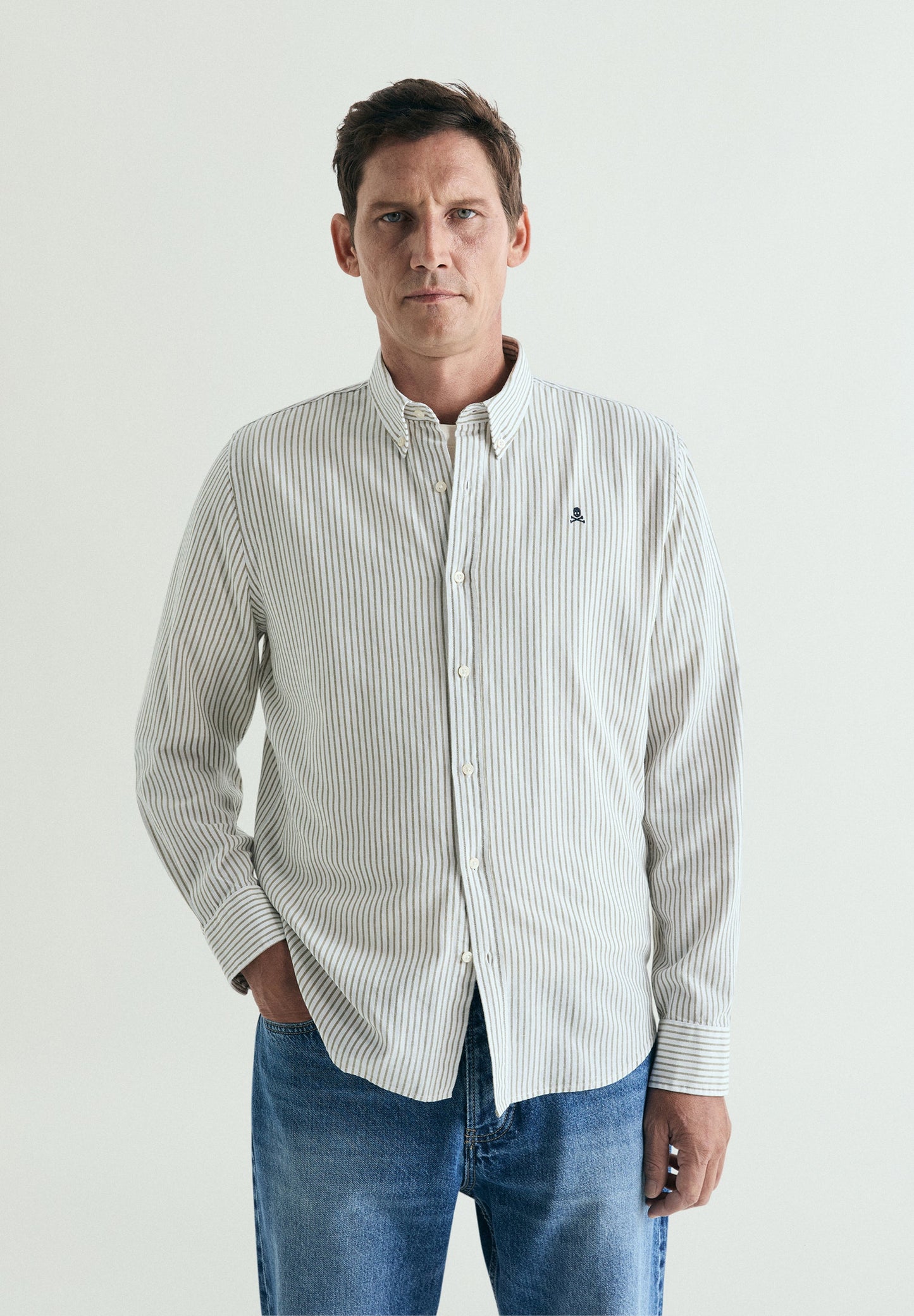 CAMISA OXFORD RAYAS