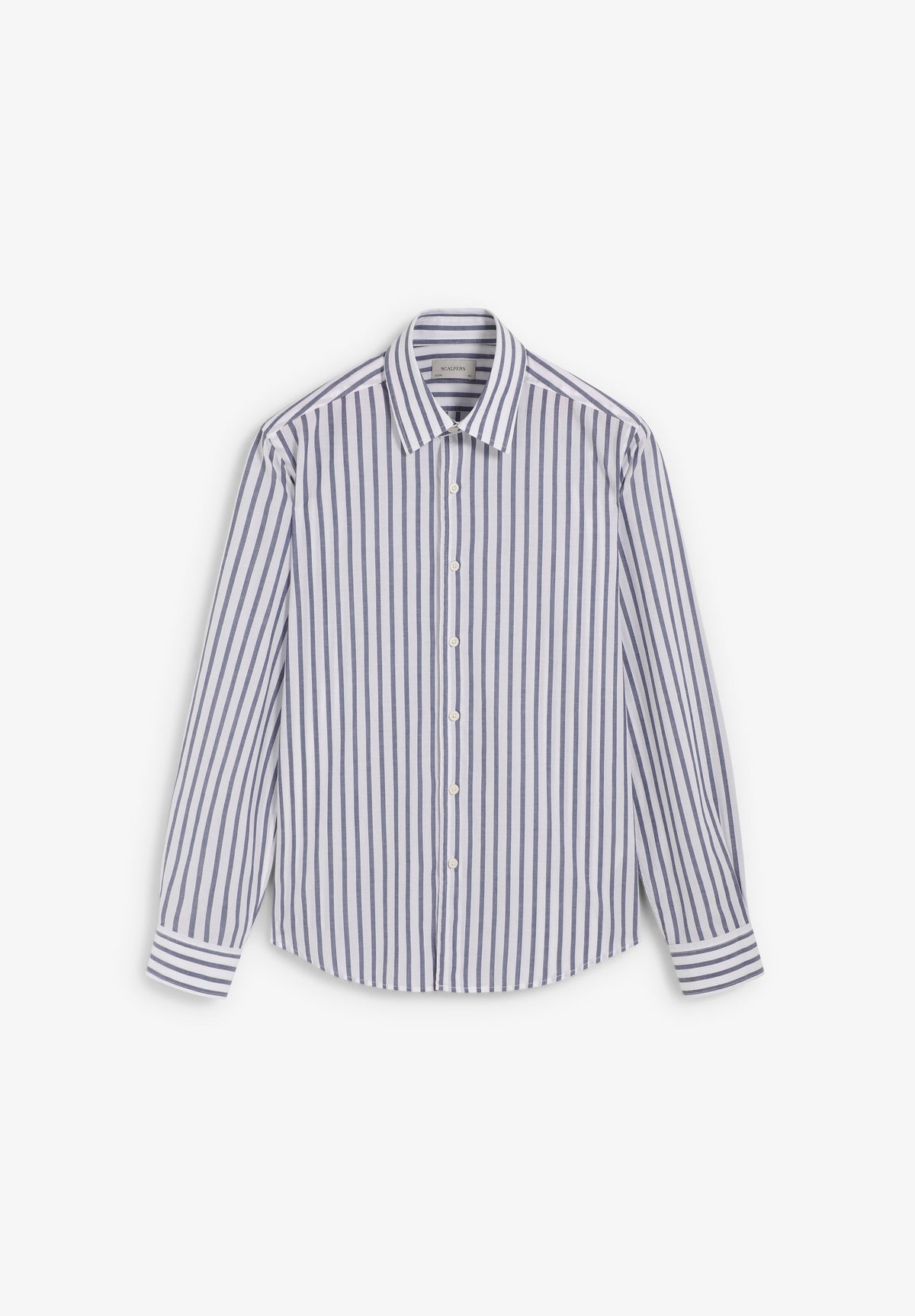 CAMISA RAYAS ALGODÓN REGULAR FIT