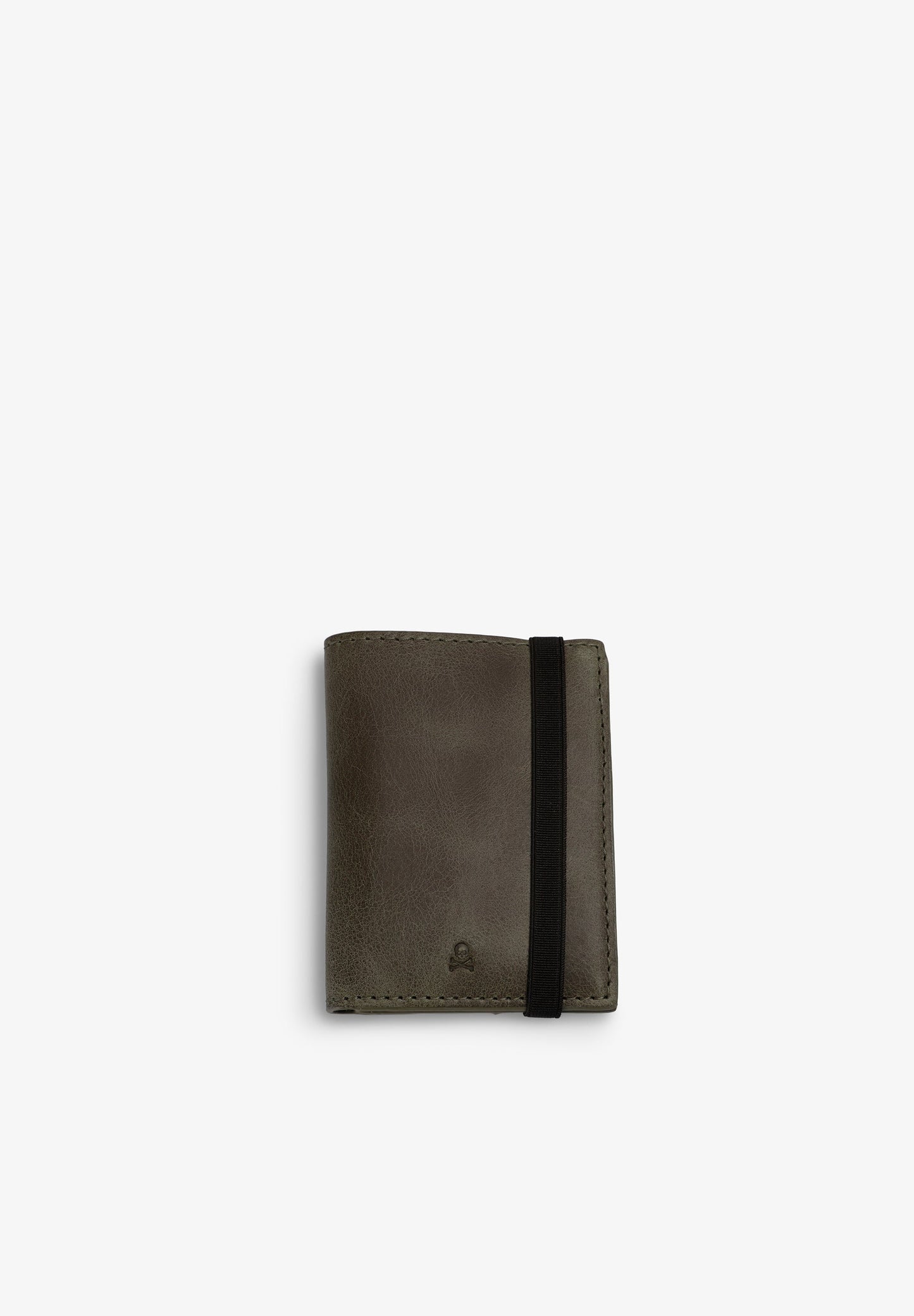 CARTERA 100% PIEL CON ELÁSTICO