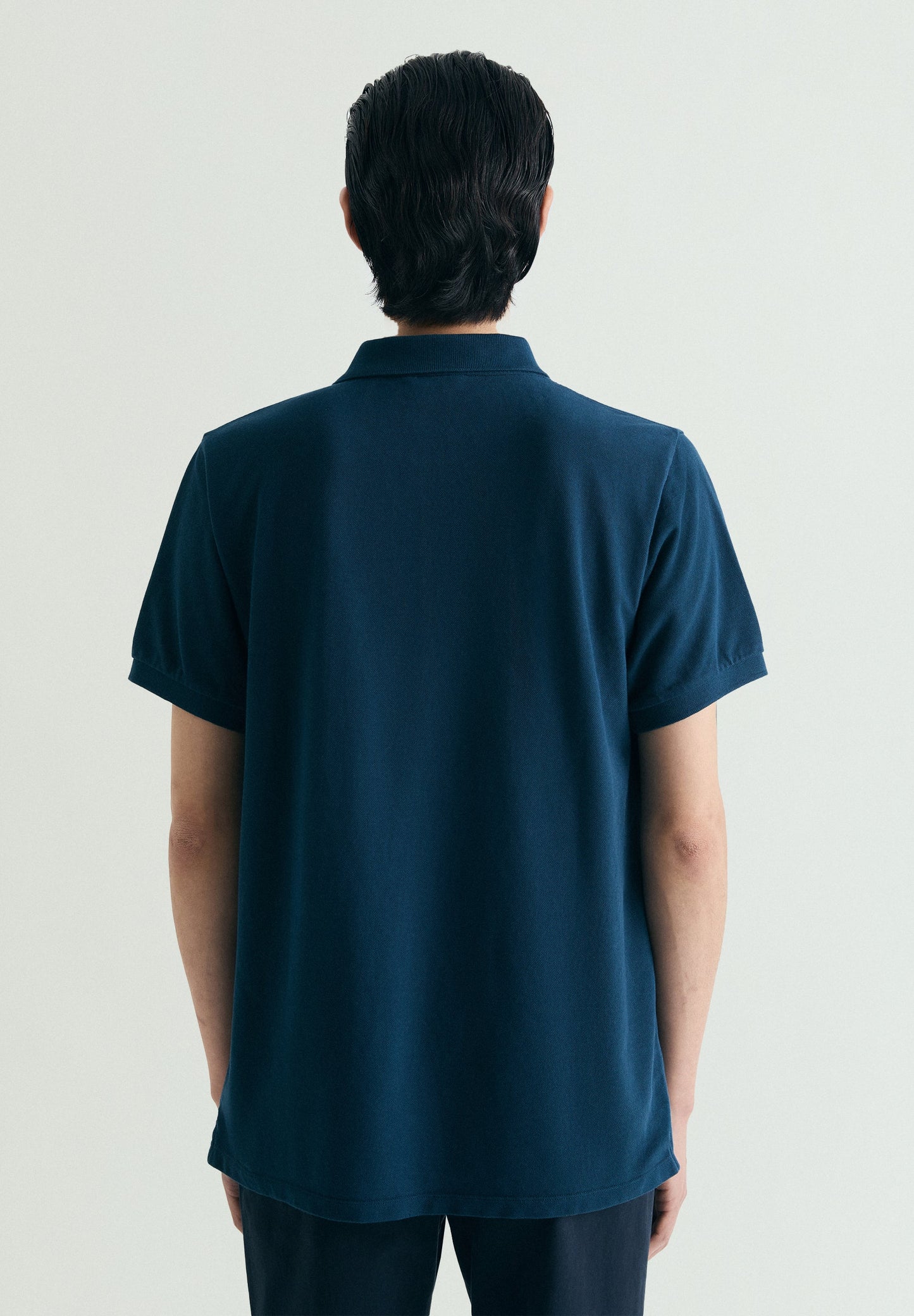 POLO DE PIQUÉ BORDADO CONTRASTE