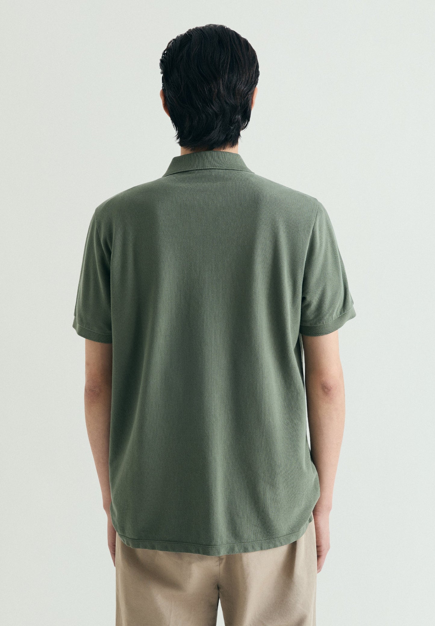 POLO DE PIQUÉ BORDADO CONTRASTE