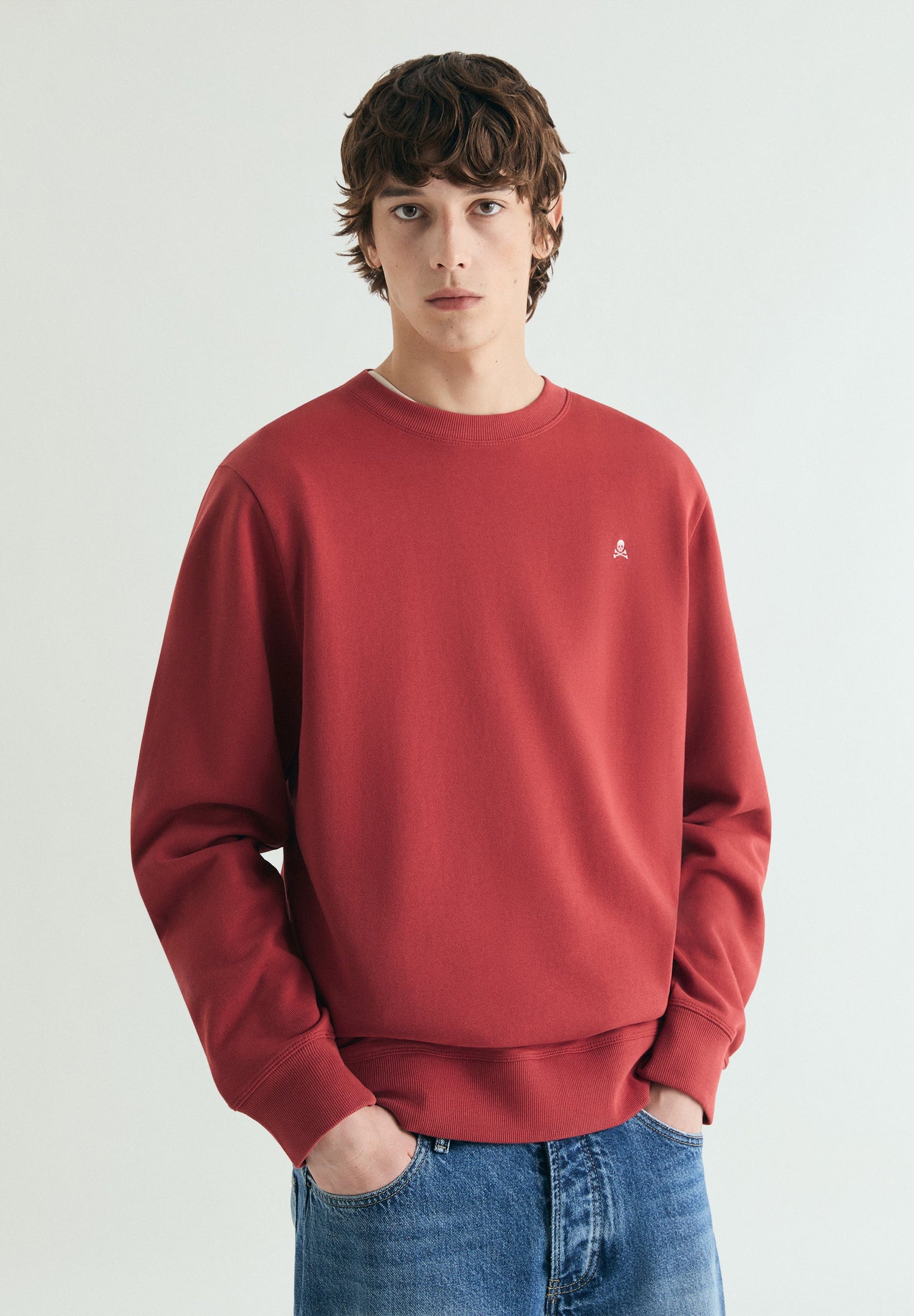 SUDADERA BORDADA CONTRASTE
