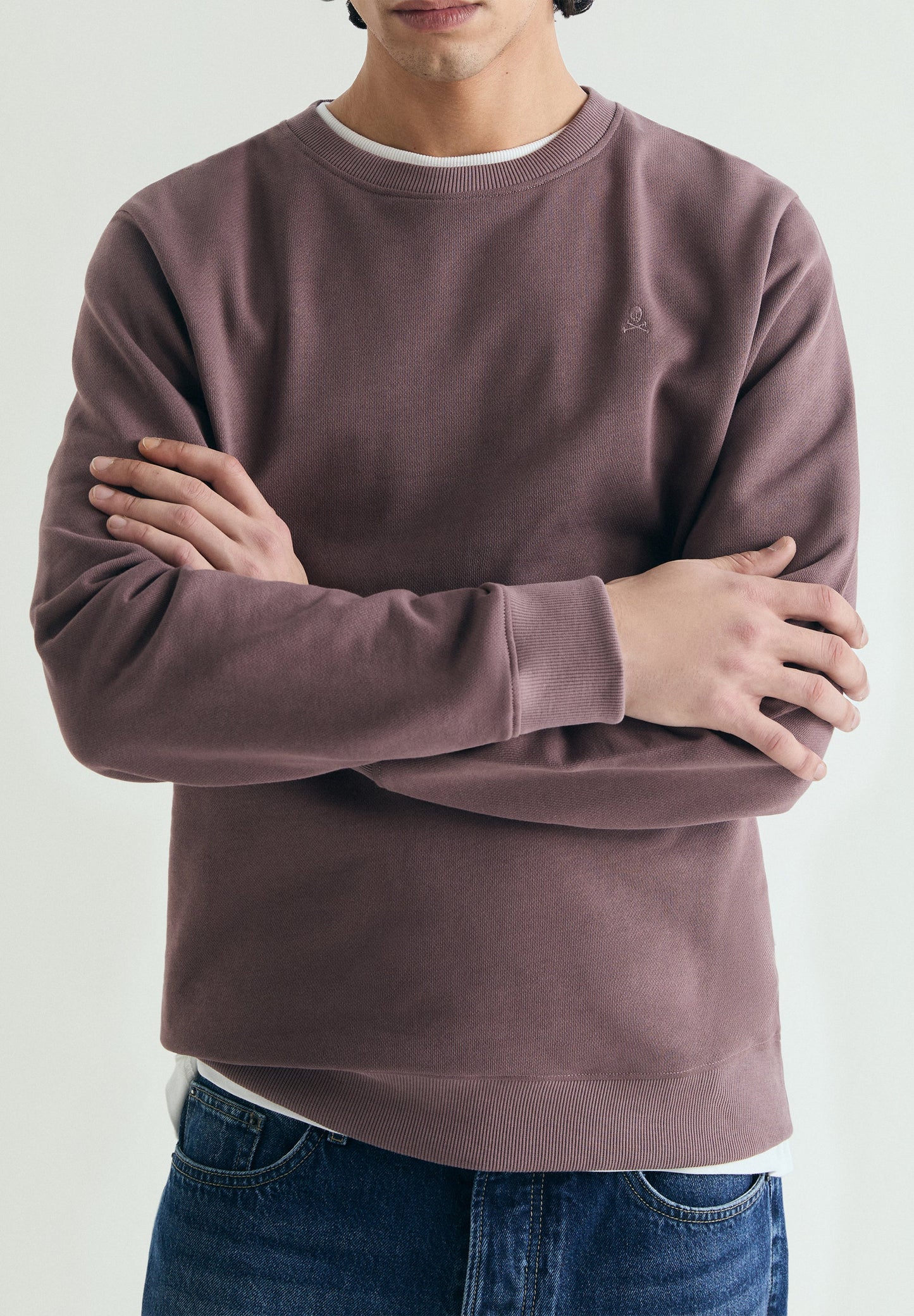 SUDADERA BORDADA WASHED