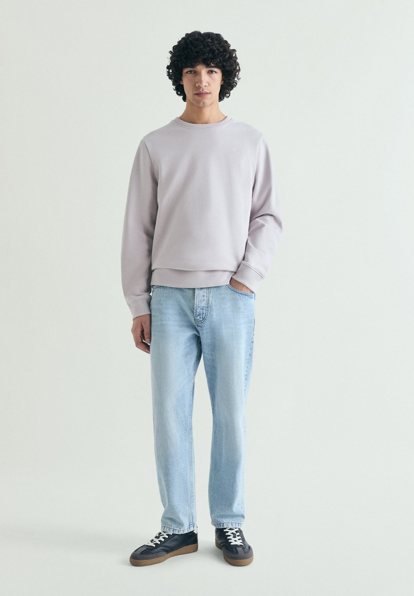 SUDADERA BORDADA WASHED