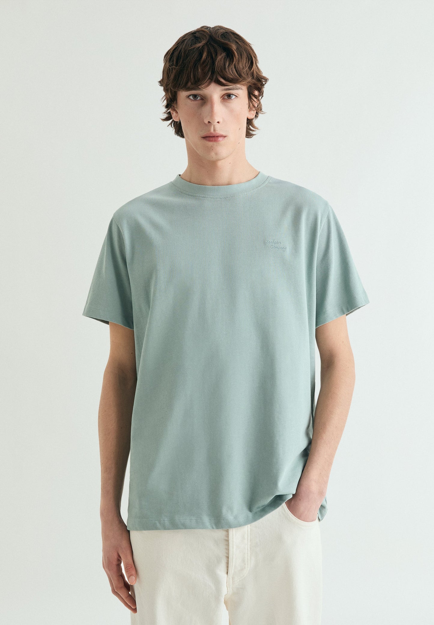 CAMISETA BORDADA MEDIUM WEIGHT